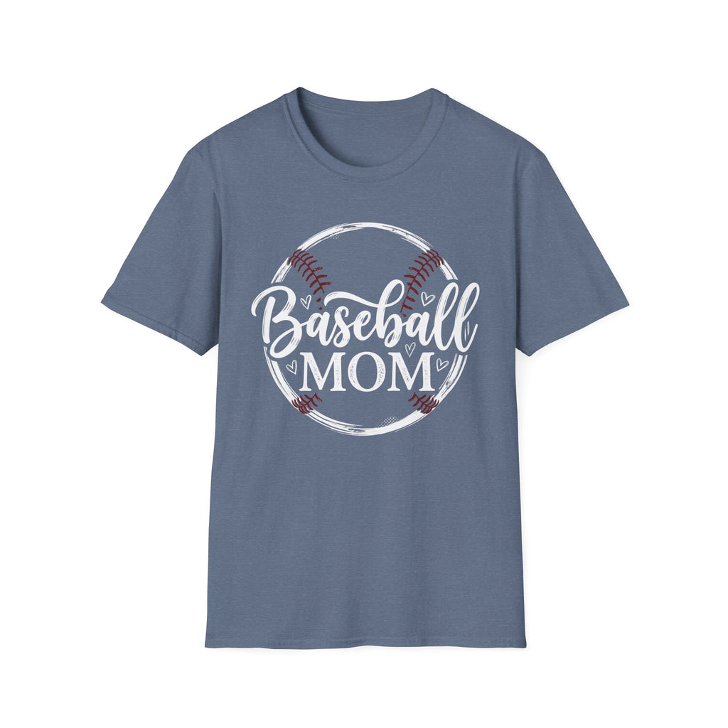 Baseball Mom Hearts T-Shirt