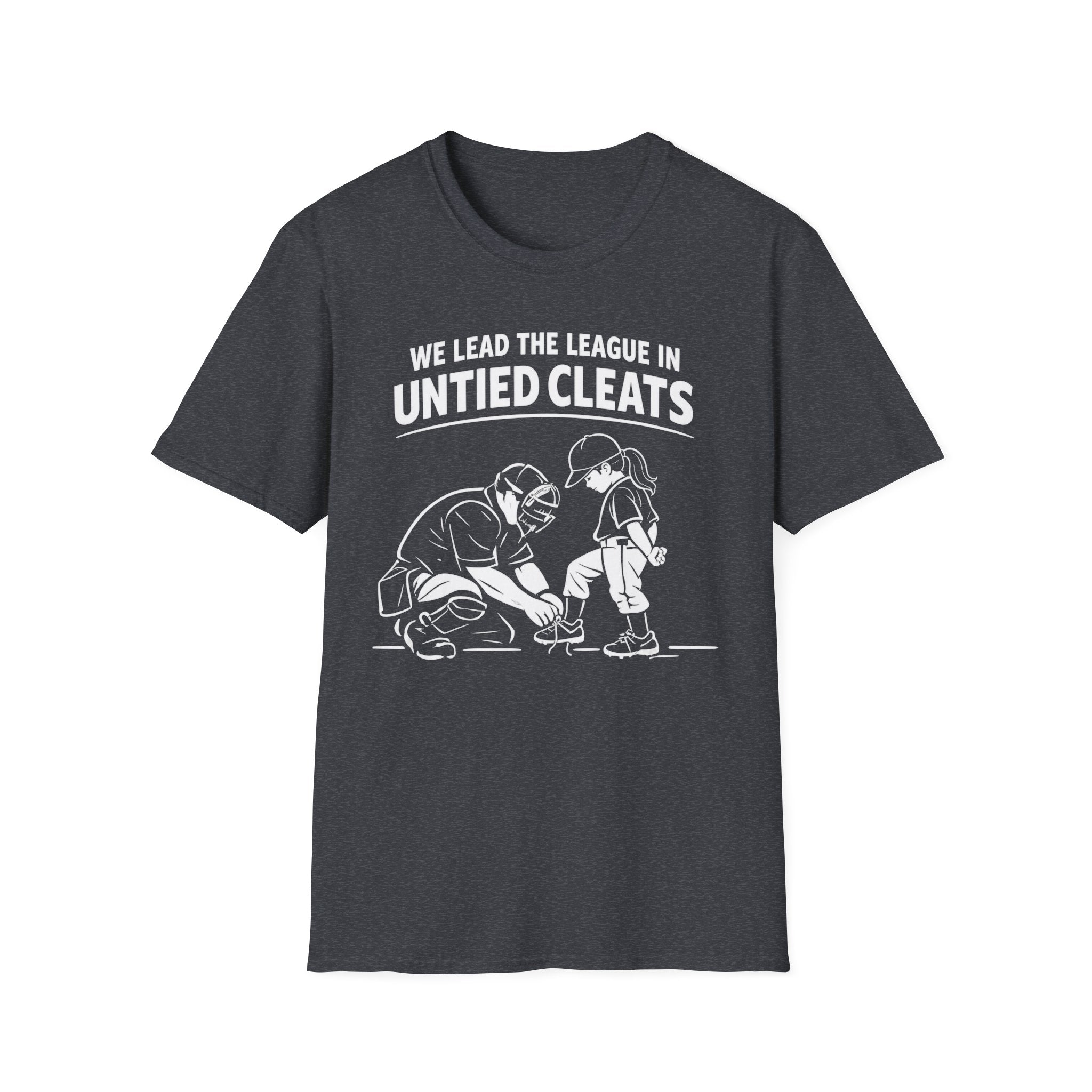 Untied Cleats Softball T-Shirt