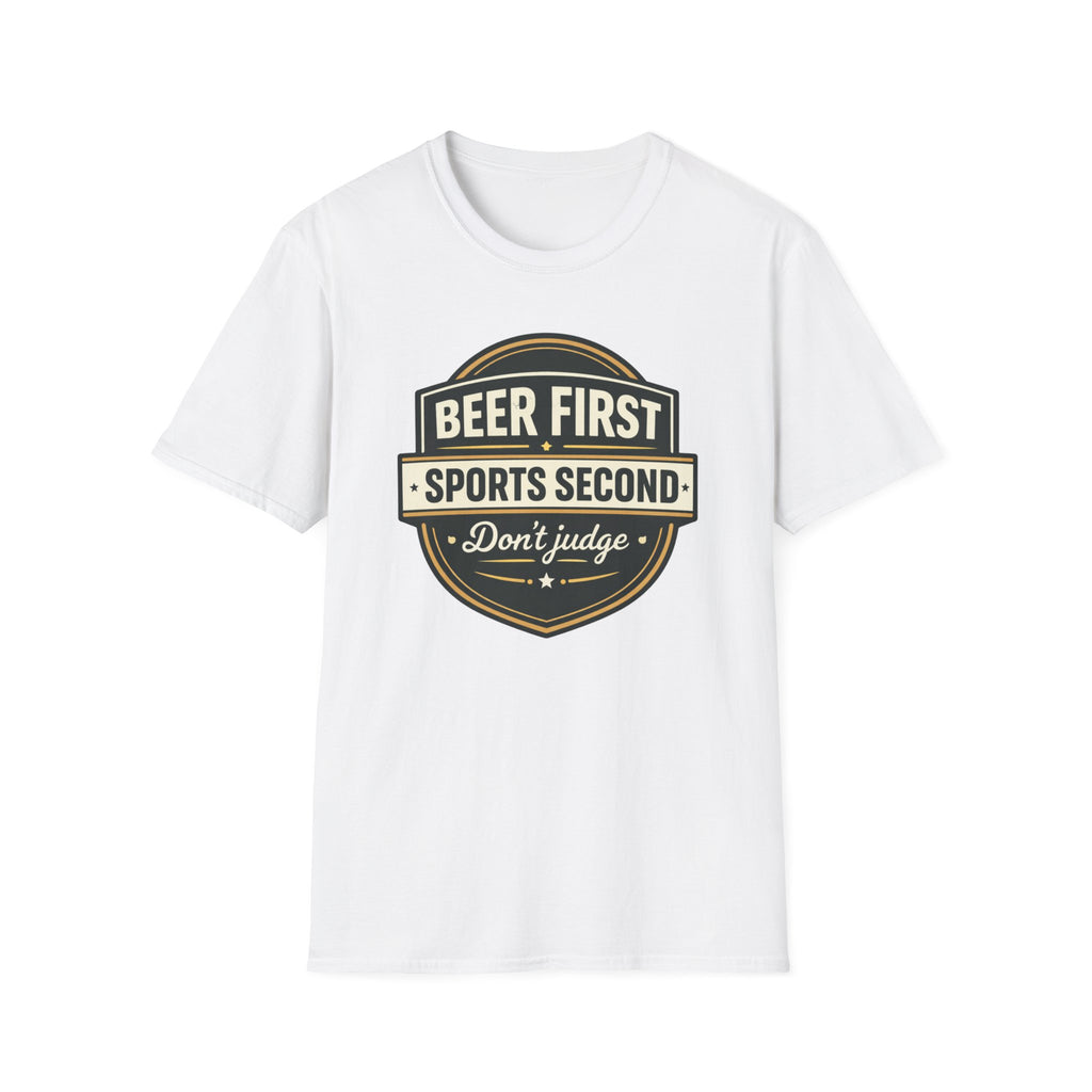 Beer First Sports Second T-Shirt