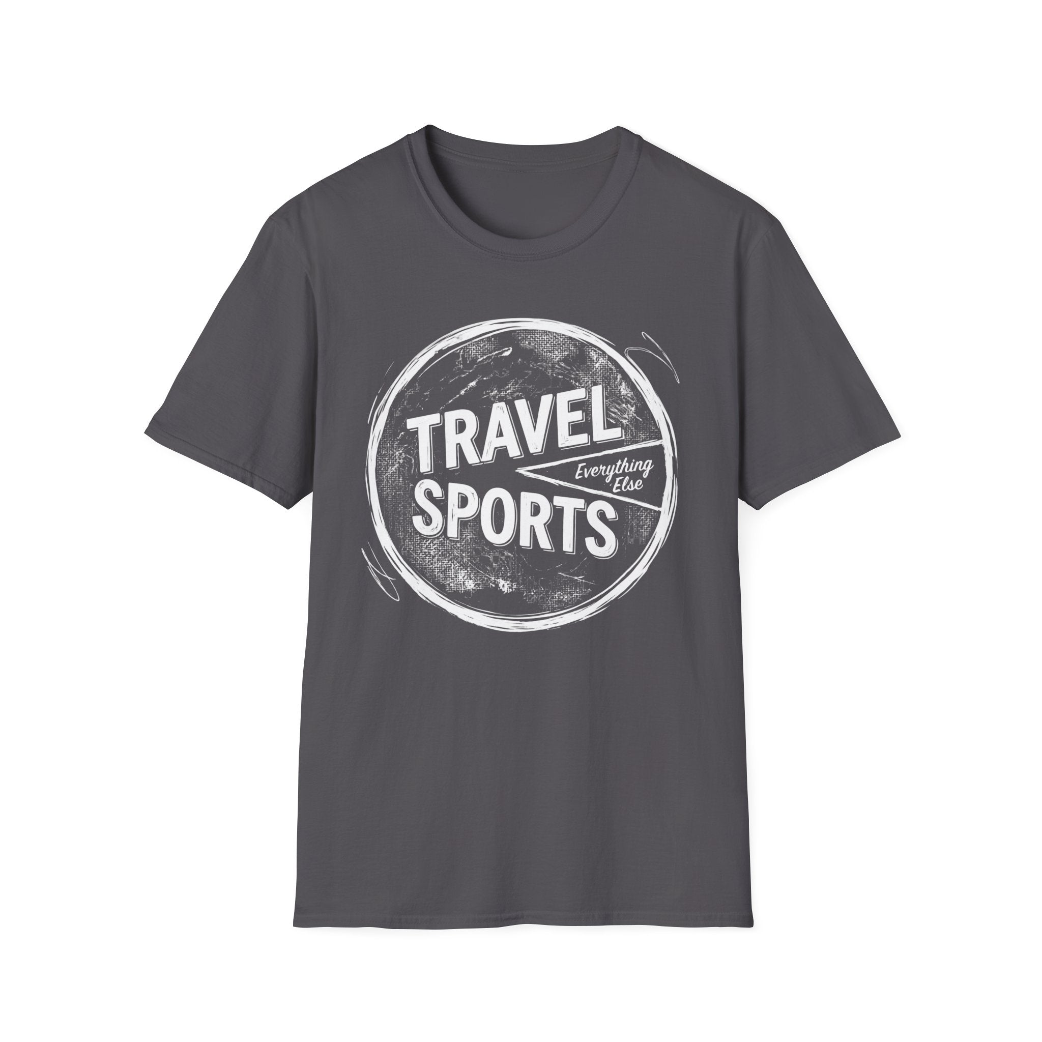 Travel Sports Pie Chart T-Shirt