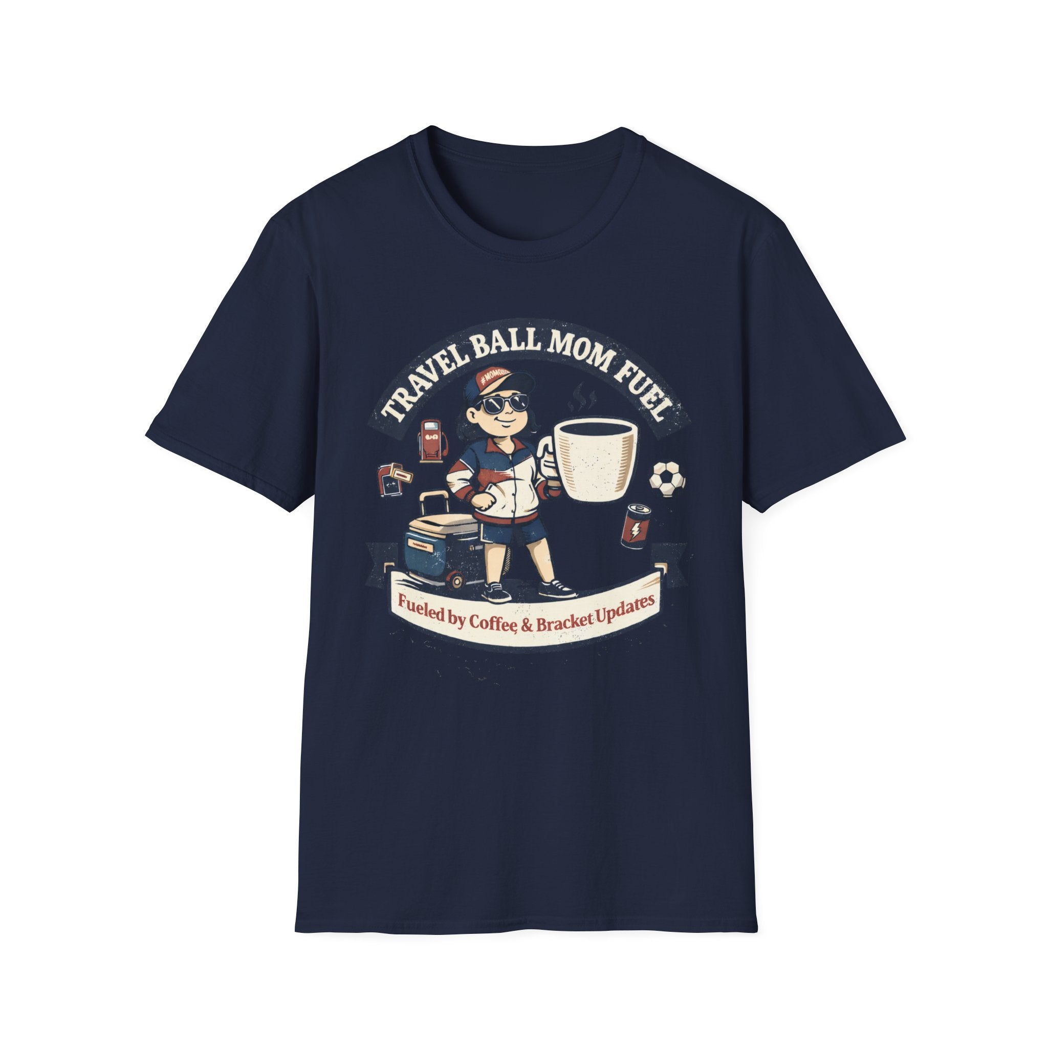 Travel Mom Soccer T-Shirt