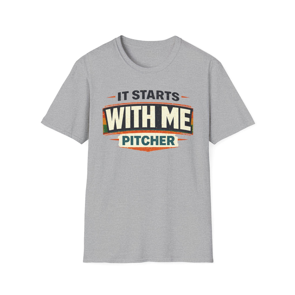 It Starts With Me Pitcher T-Shirt