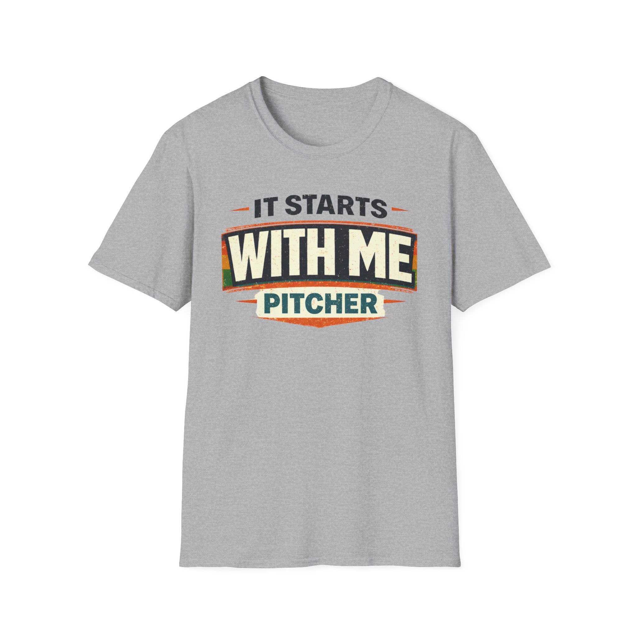 It Starts With Me Pitcher T-Shirt