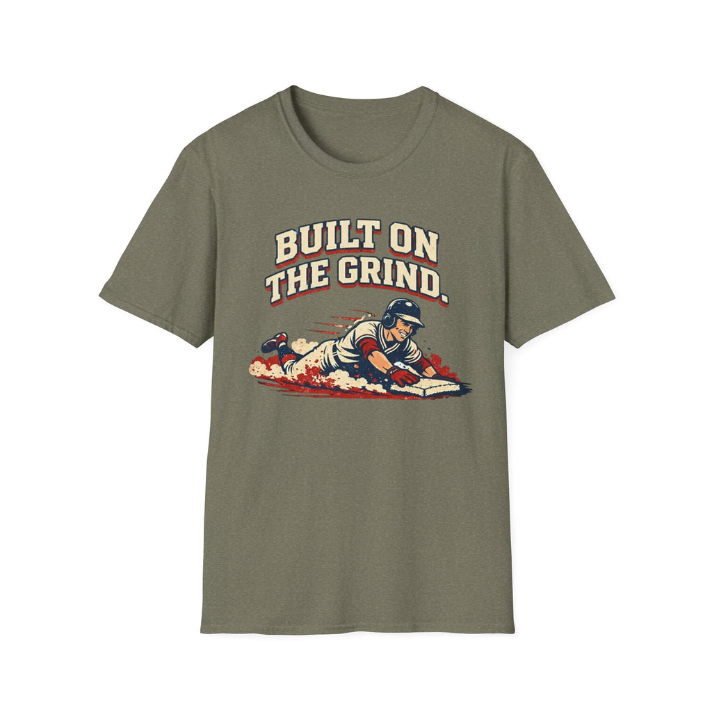 Built On The Grind Baseball T-Shirt