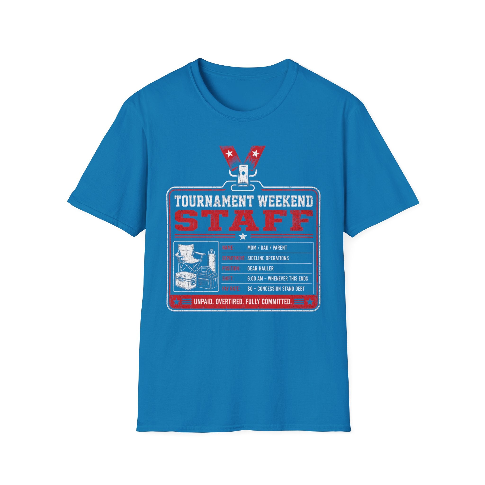 Tournament Staff Badge T-Shirt