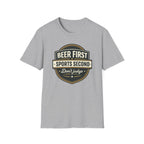 Beer First Sports Second T-Shirt