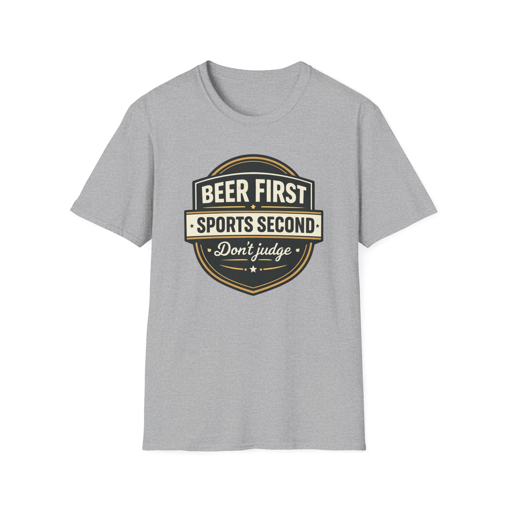 Beer First Sports Second T-Shirt