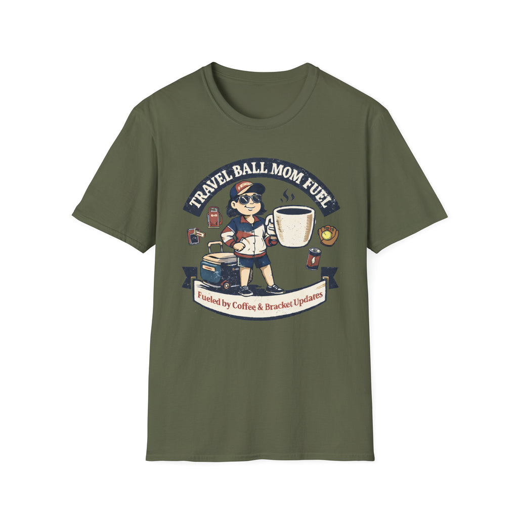 Travel Mom Softball T-Shirt