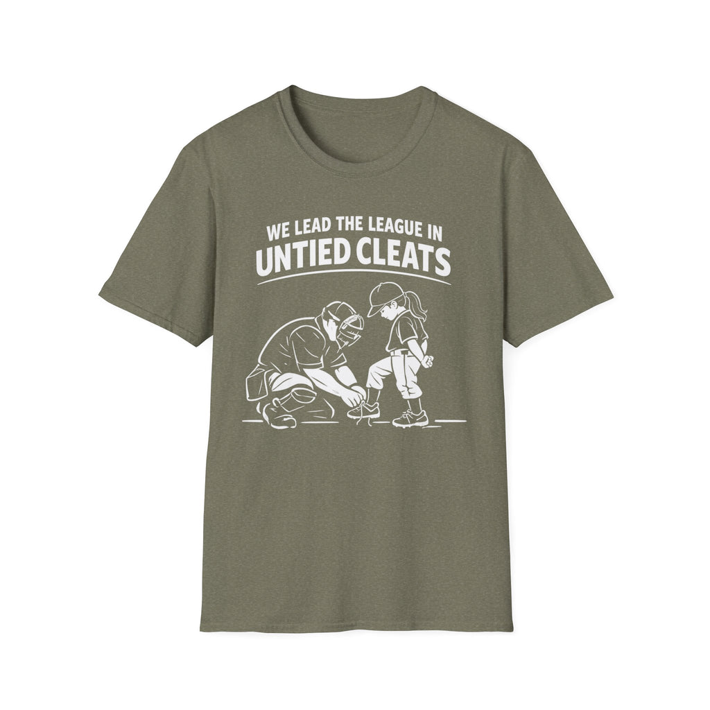 Untied Cleats Softball T-Shirt