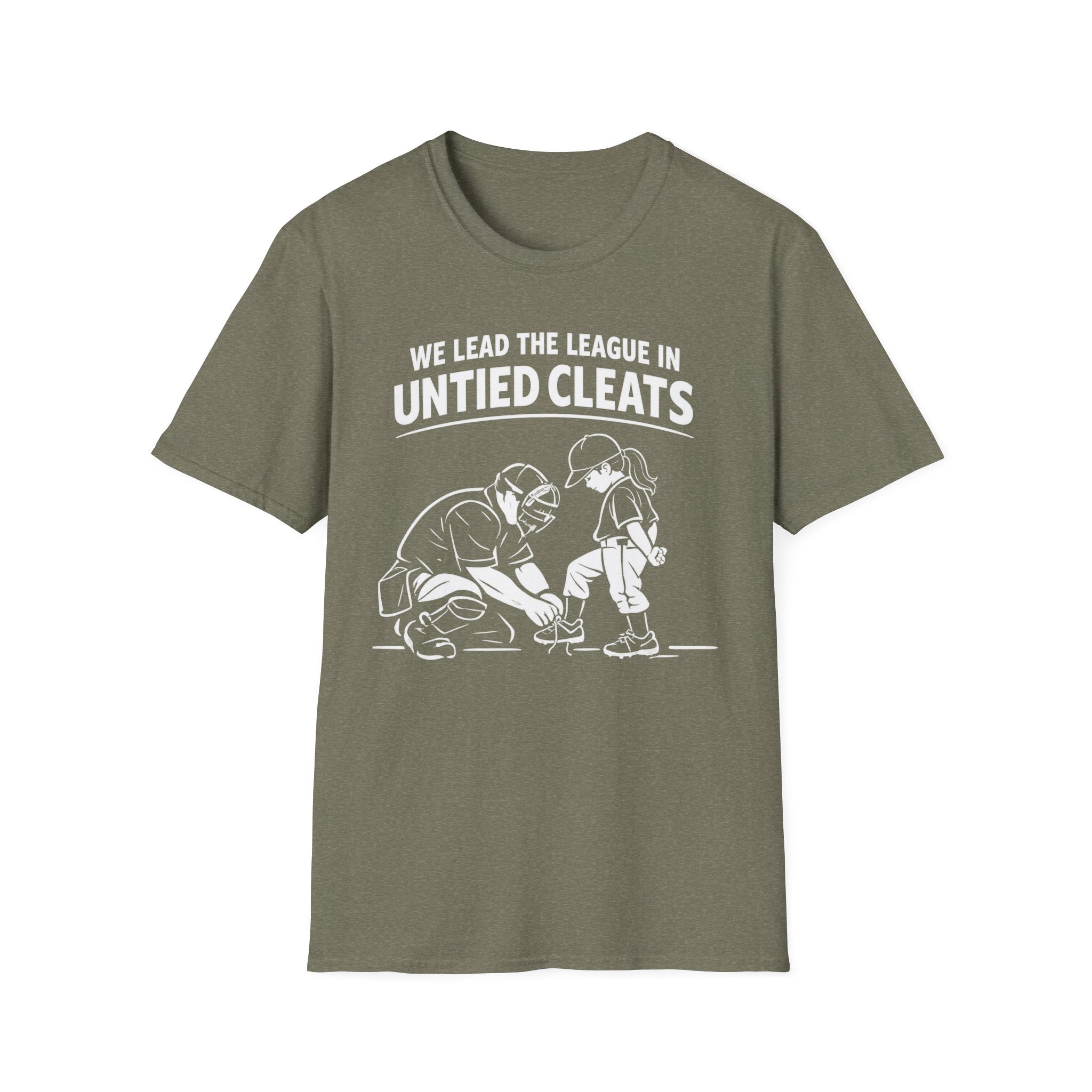 Untied Cleats Softball T-Shirt
