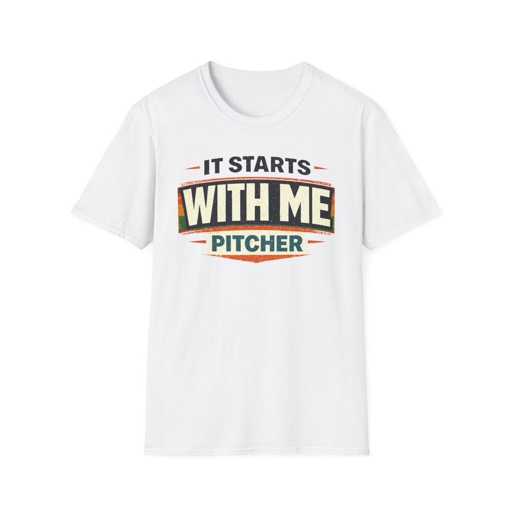 It Starts With Me Pitcher T-Shirt