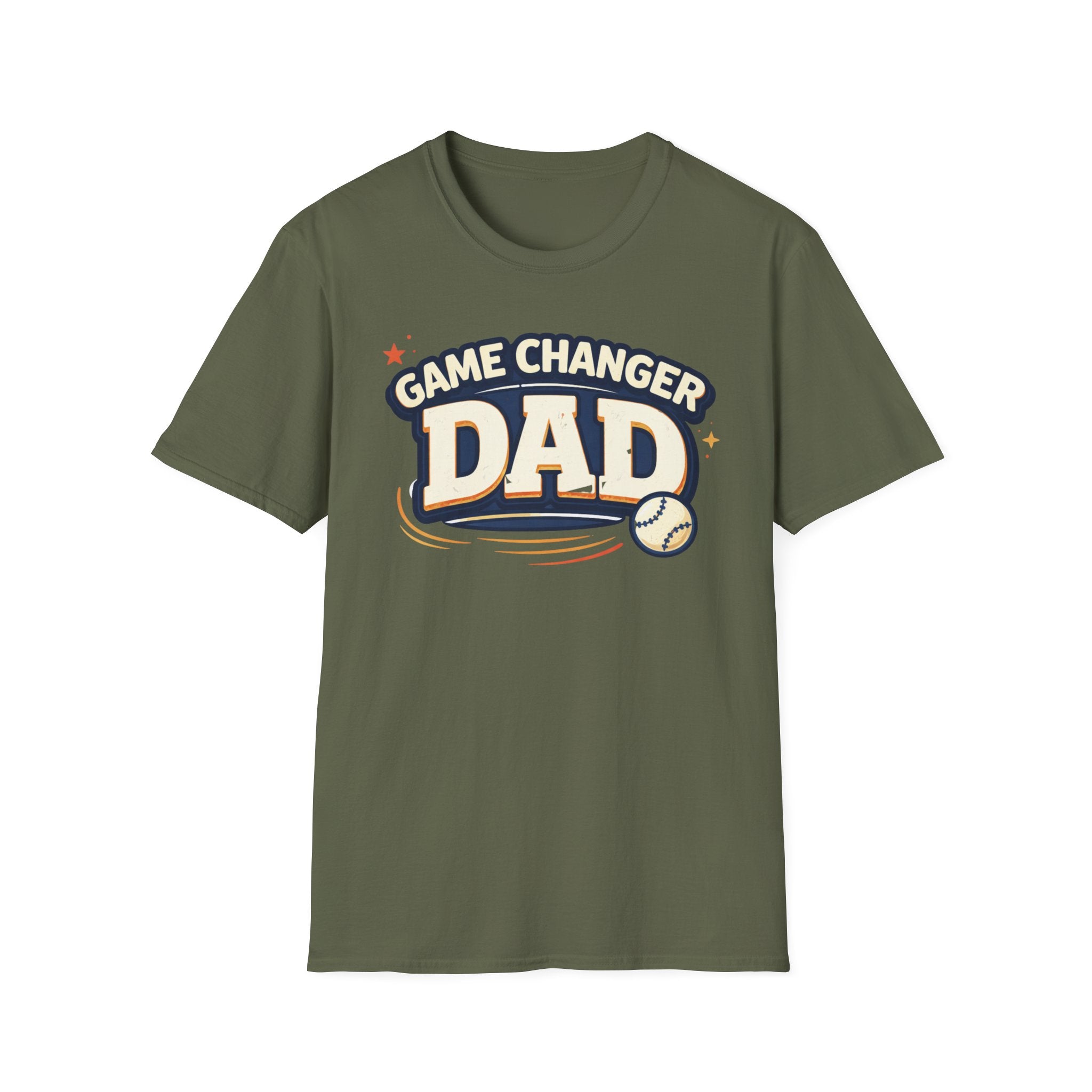 Game Changer Dad Baseball/Softball T-Shirt