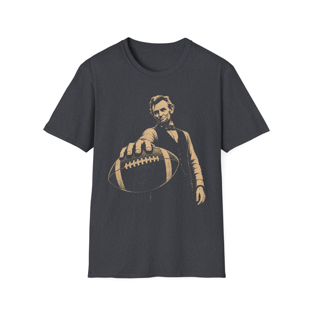 Abe Lincoln Football T-Shirt