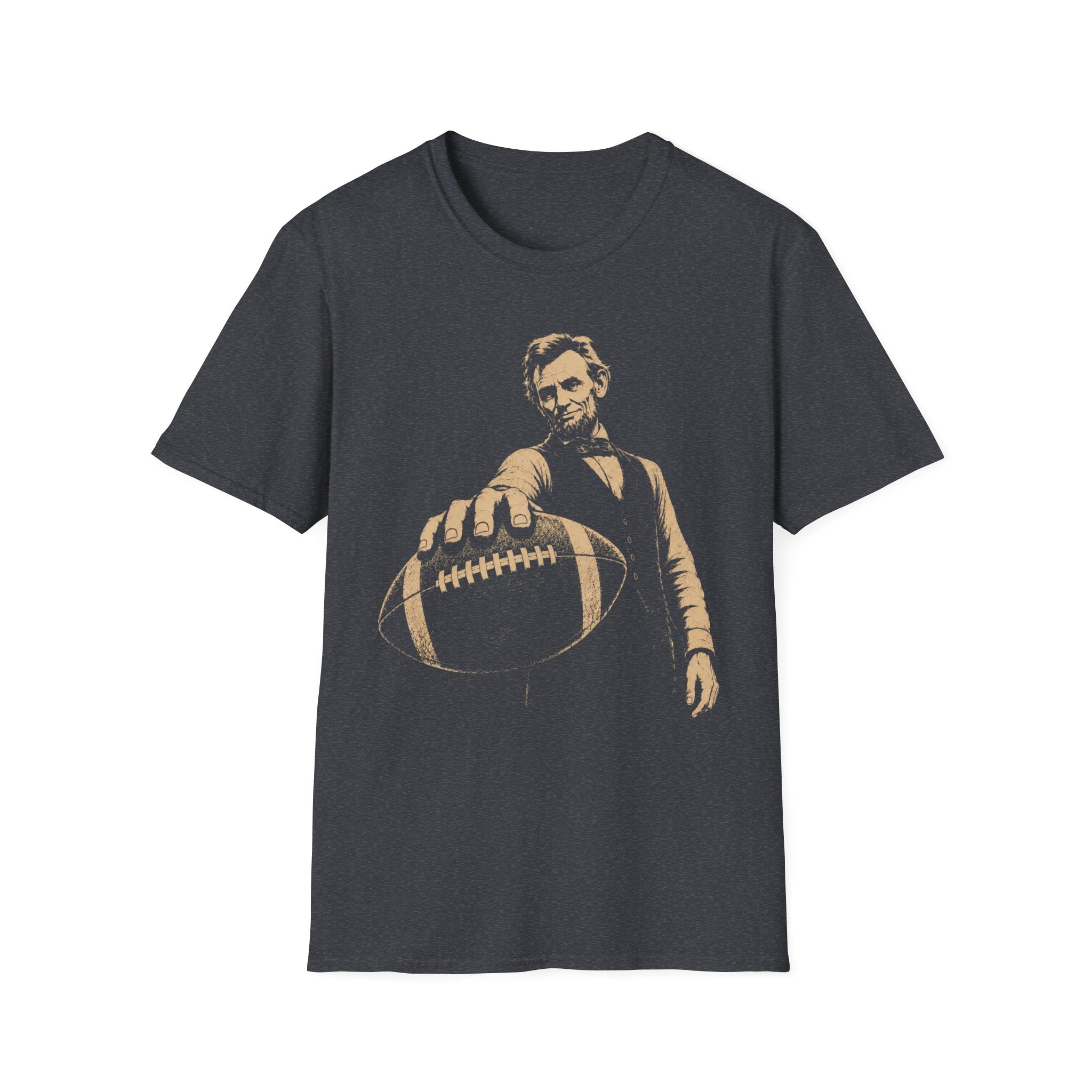 Abe Lincoln Football T-Shirt