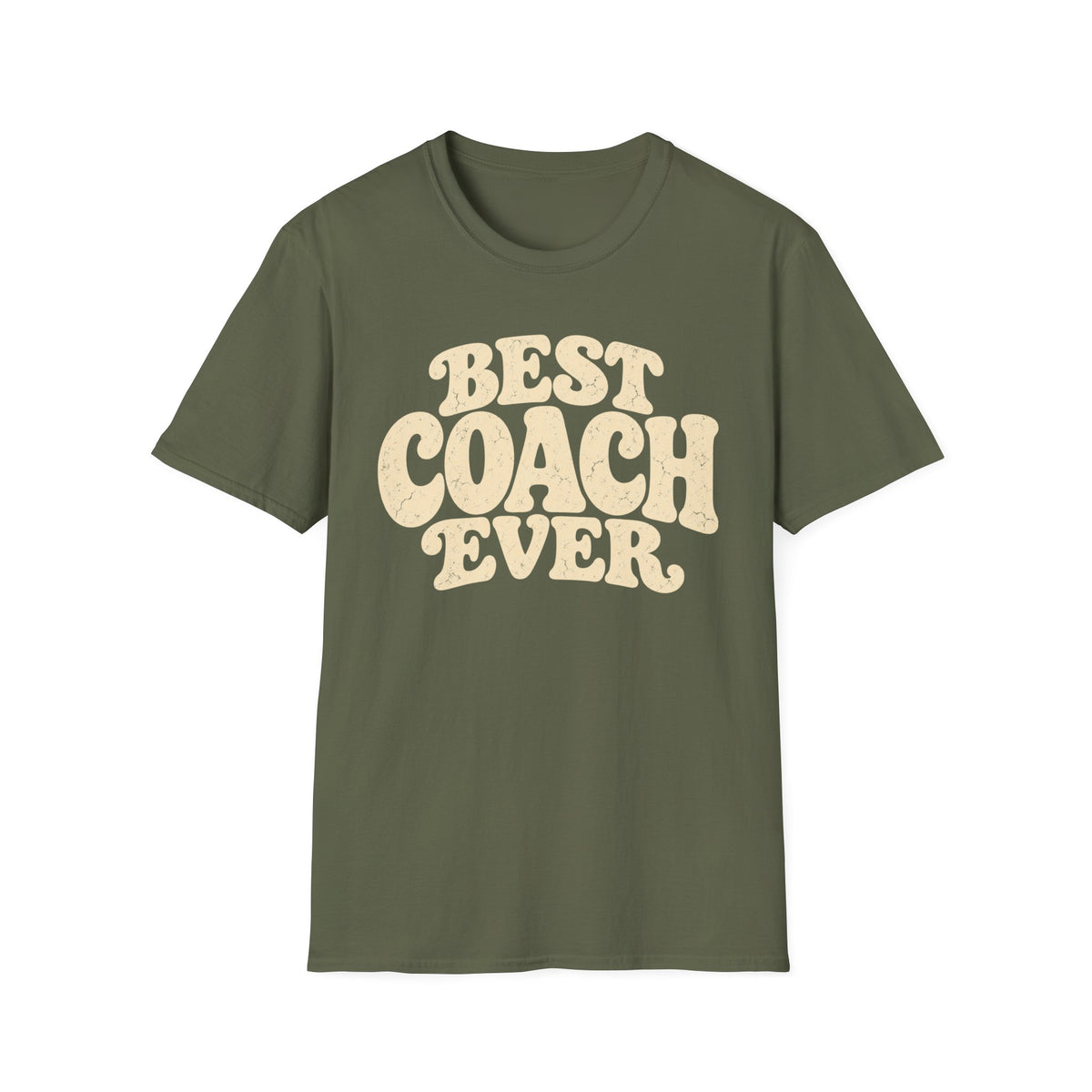 Best Coach Ever Retro T-Shirt