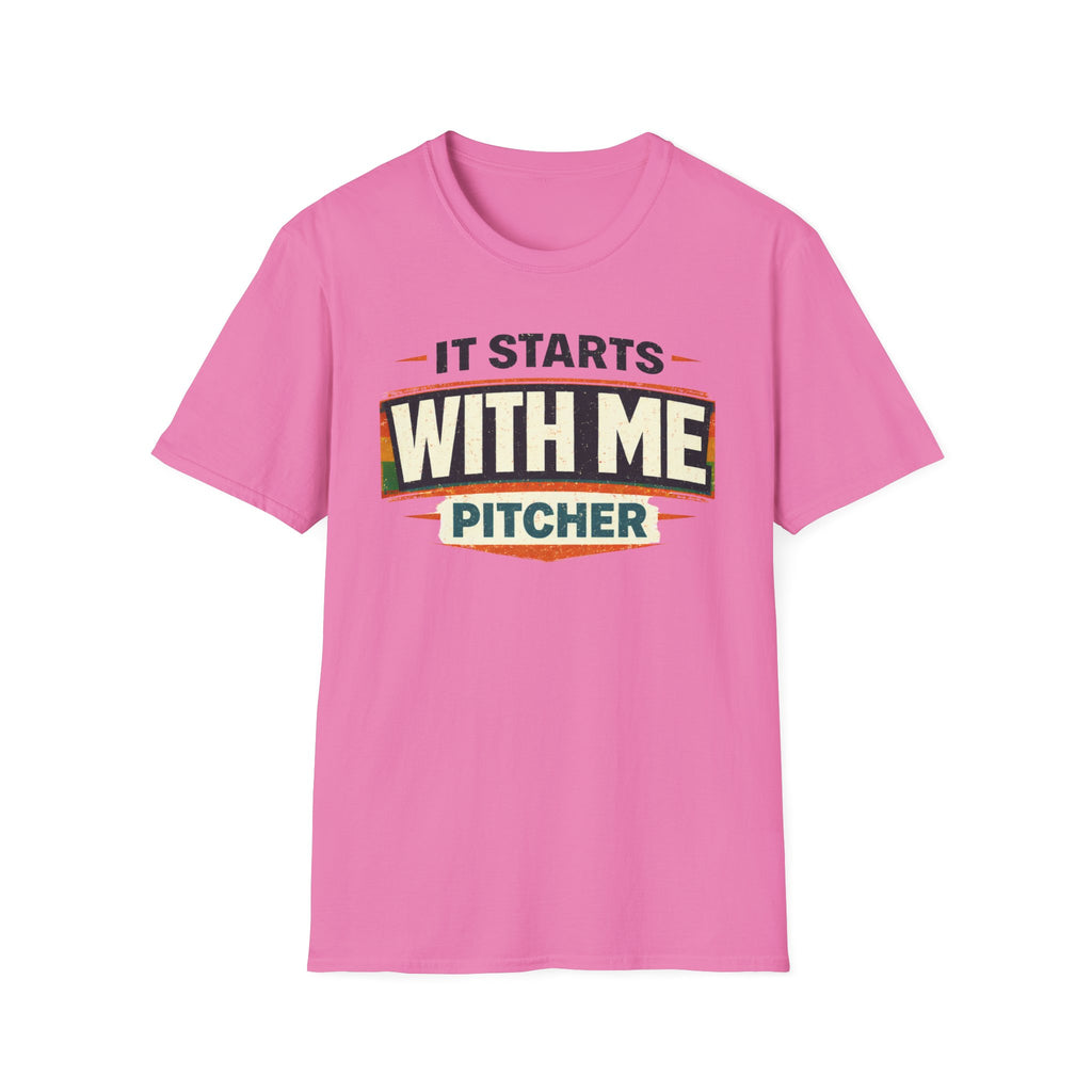 It Starts With Me Pitcher T-Shirt