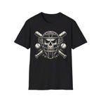 Baseball Skull Catcher T-Shirt