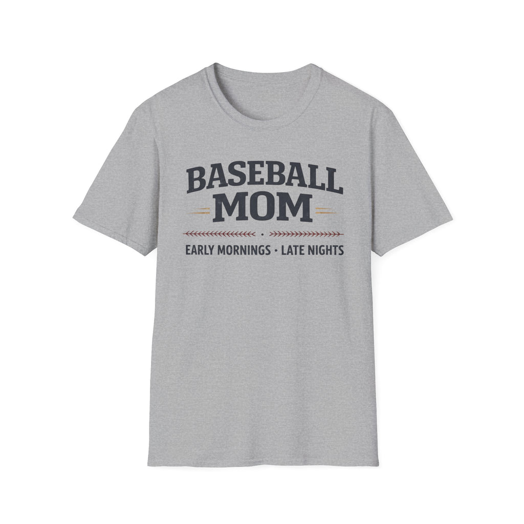 Baseball Mom Humor T-Shirt