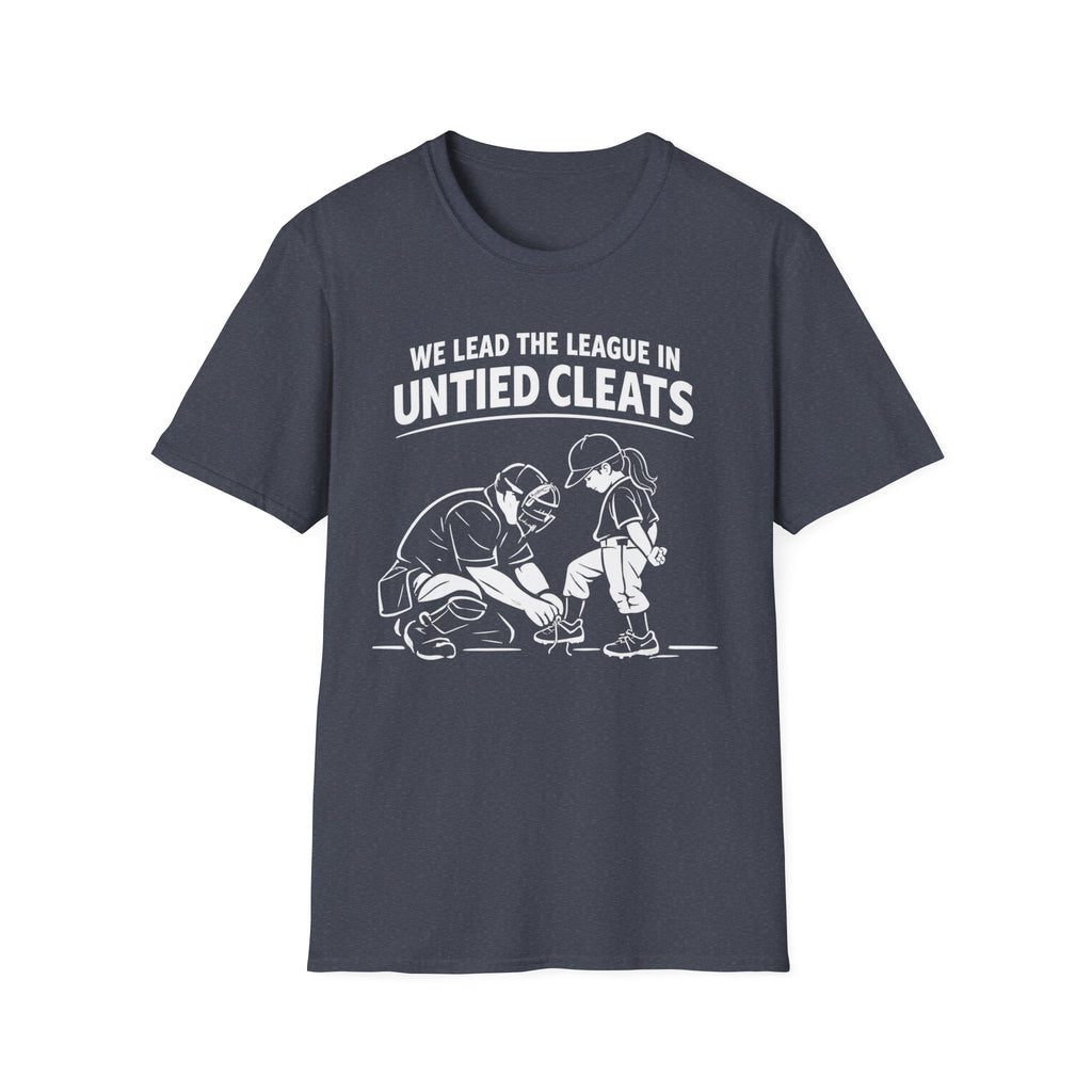 Untied Cleats Softball T-Shirt