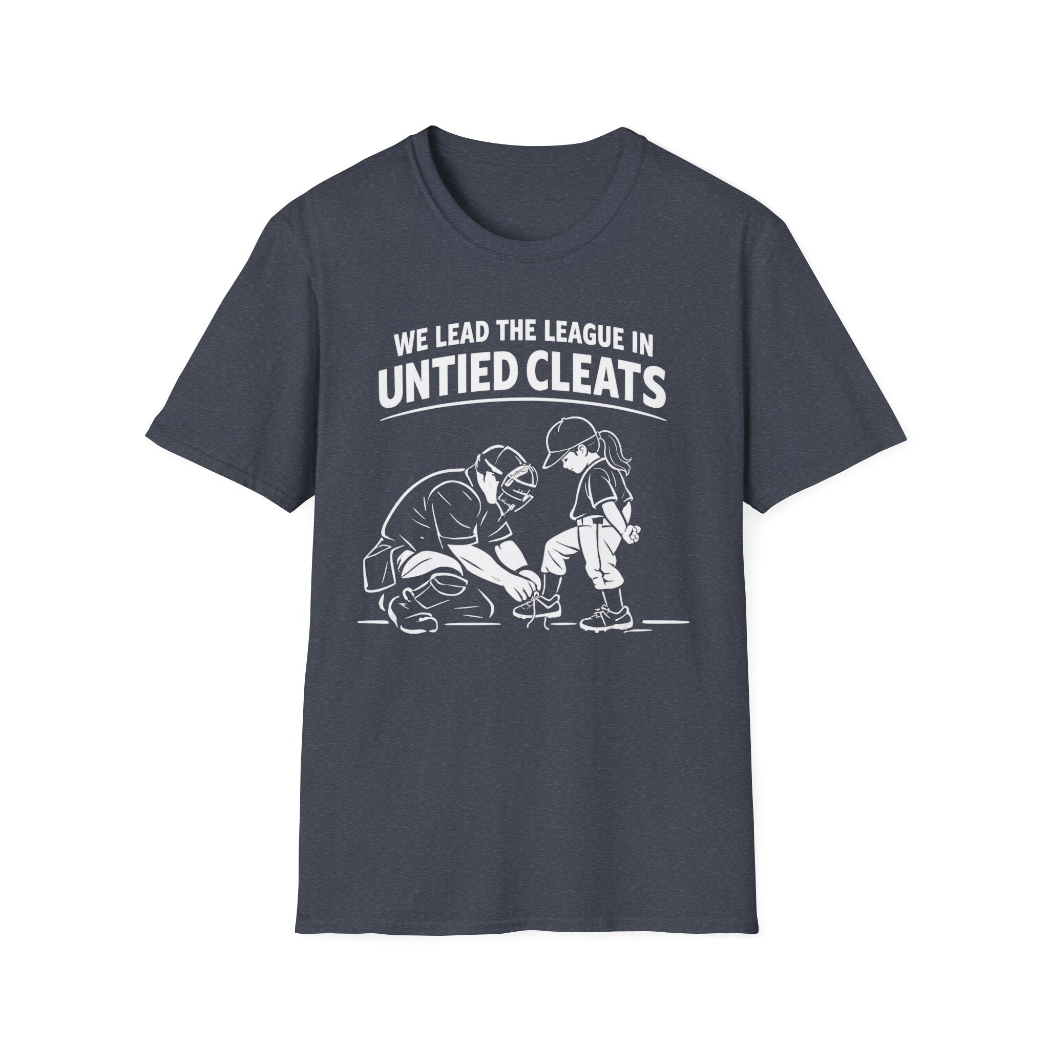 Untied Cleats Softball T-Shirt