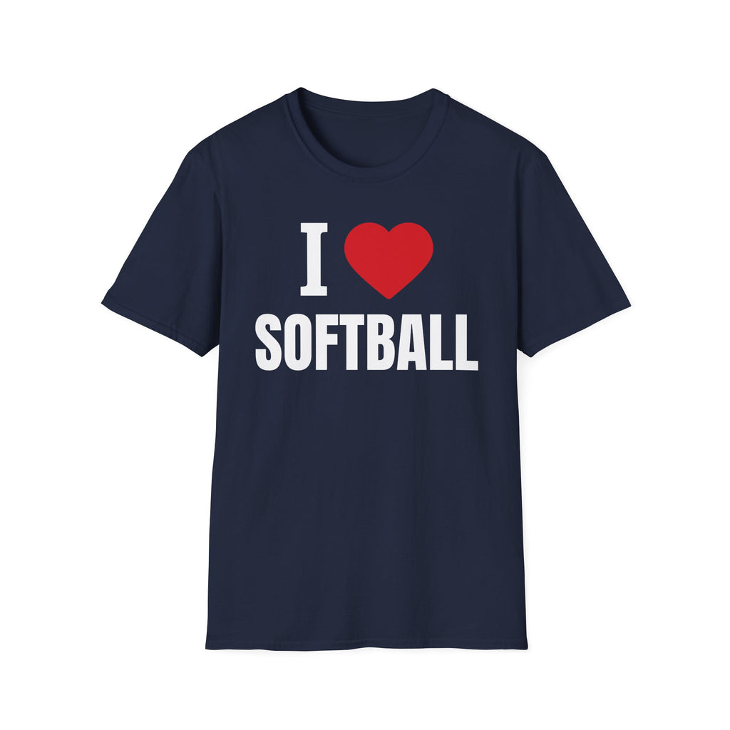 I Heart Softball T-Shirt