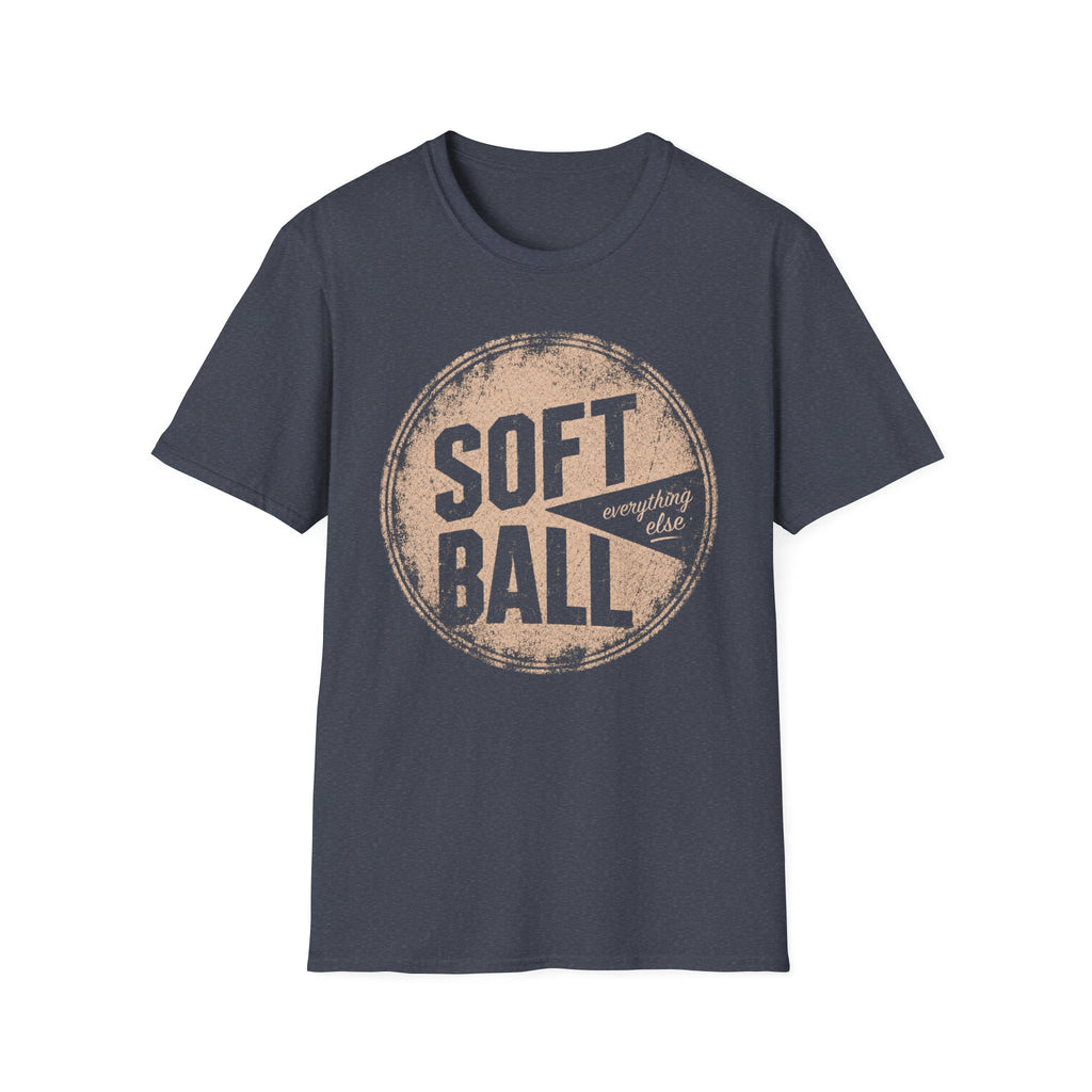 Softball Pie Chart T-Shirt
