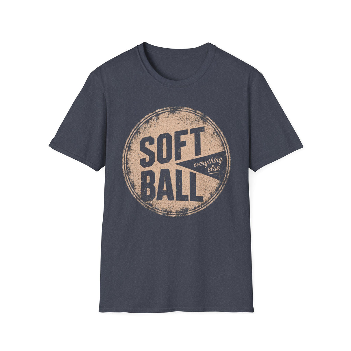 Softball Pie Chart T-Shirt