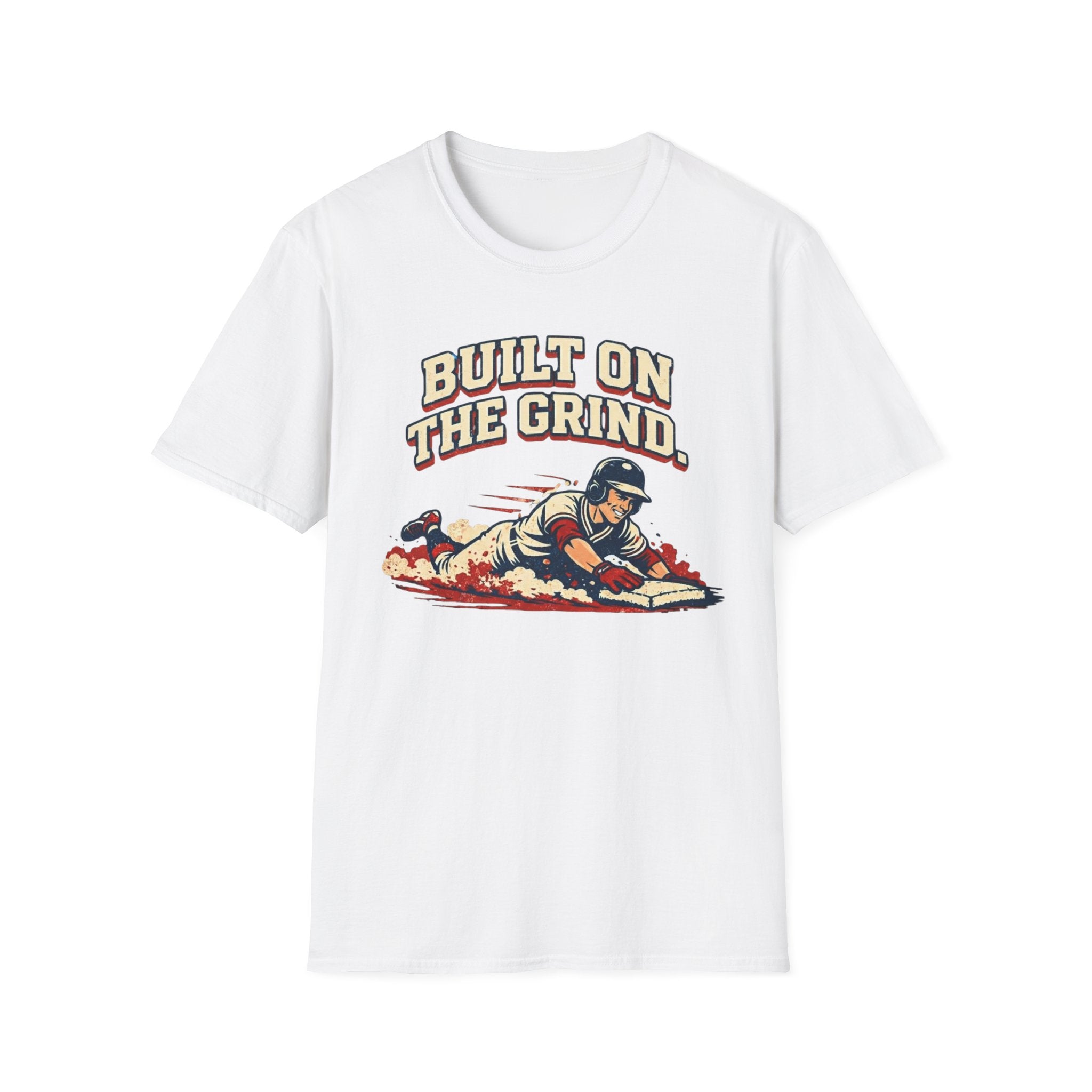 Built On The Grind Baseball T-Shirt