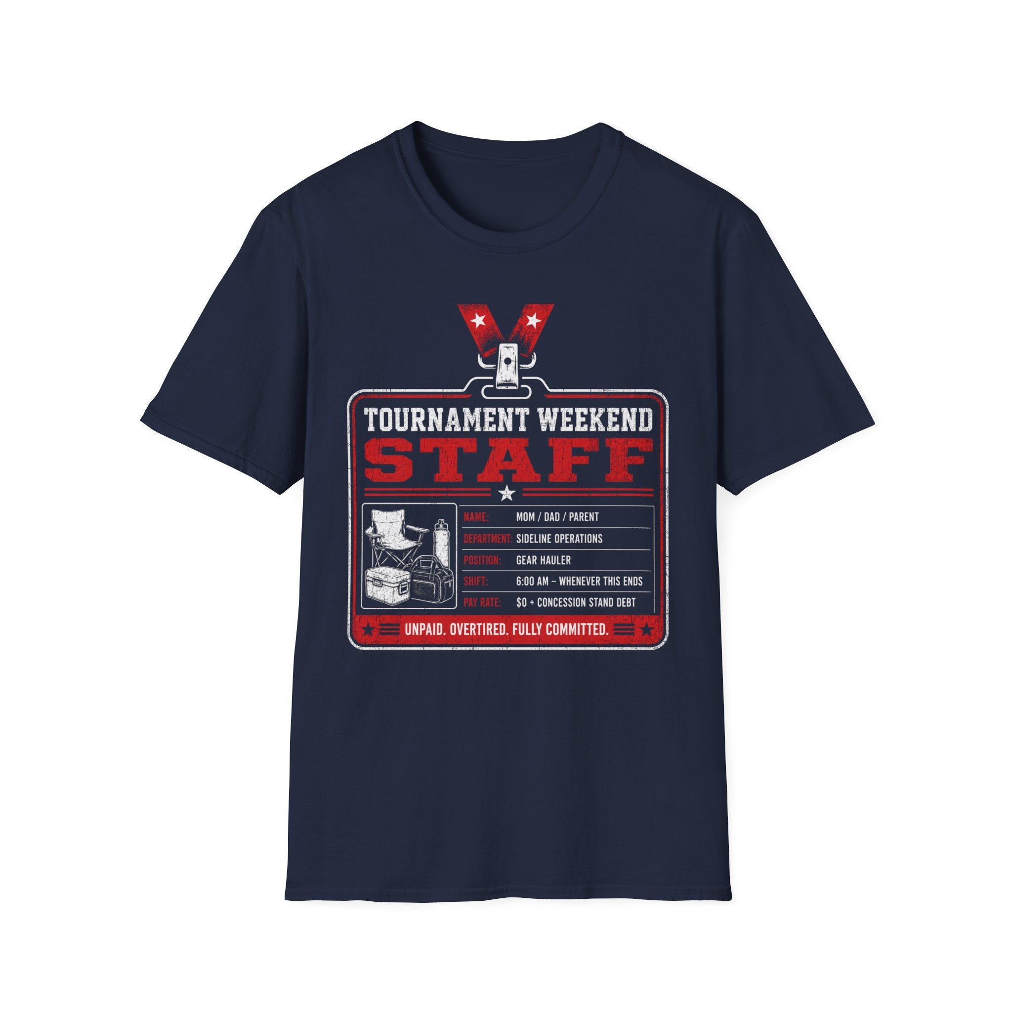 Tournament Staff Badge T-Shirt