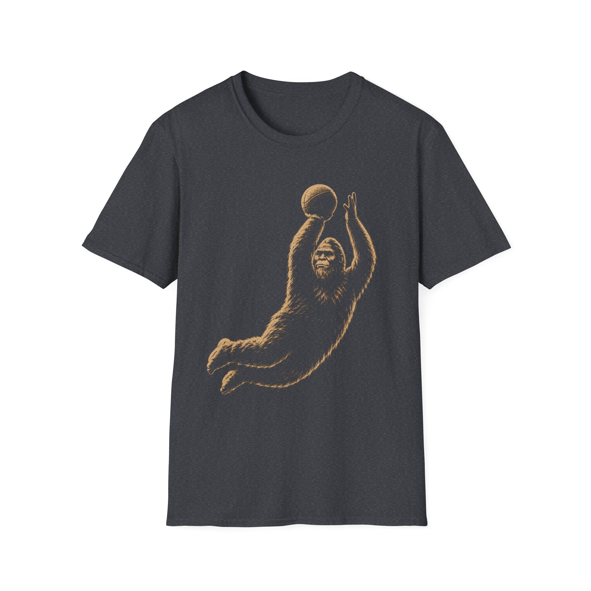 Bigfoot Basketball Meme T-Shirt
