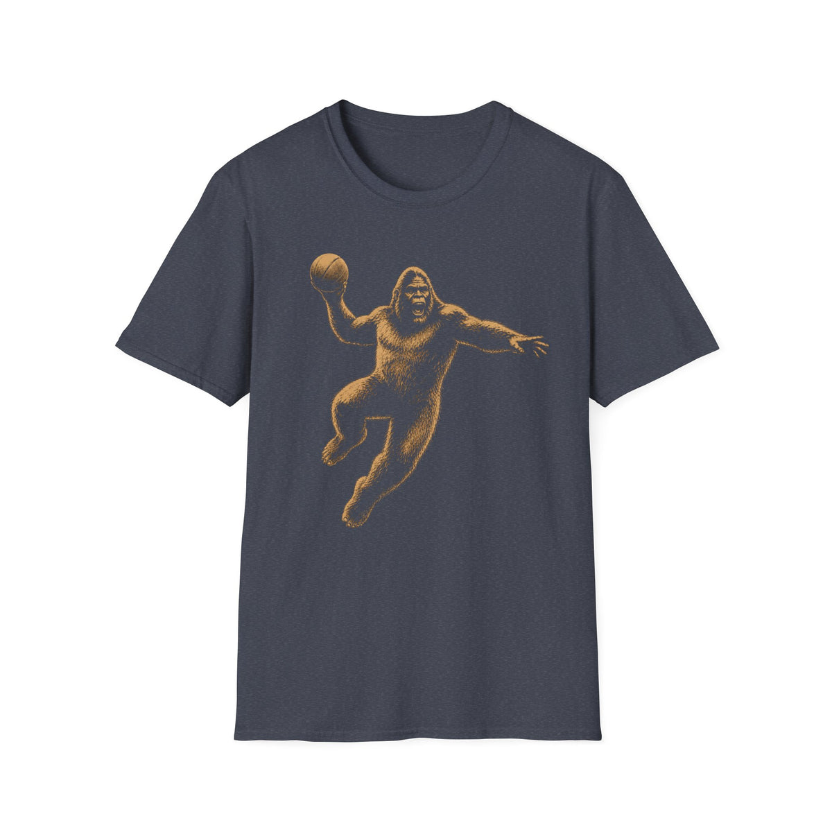 Bigfoot Basketball Dunk T-Shirt