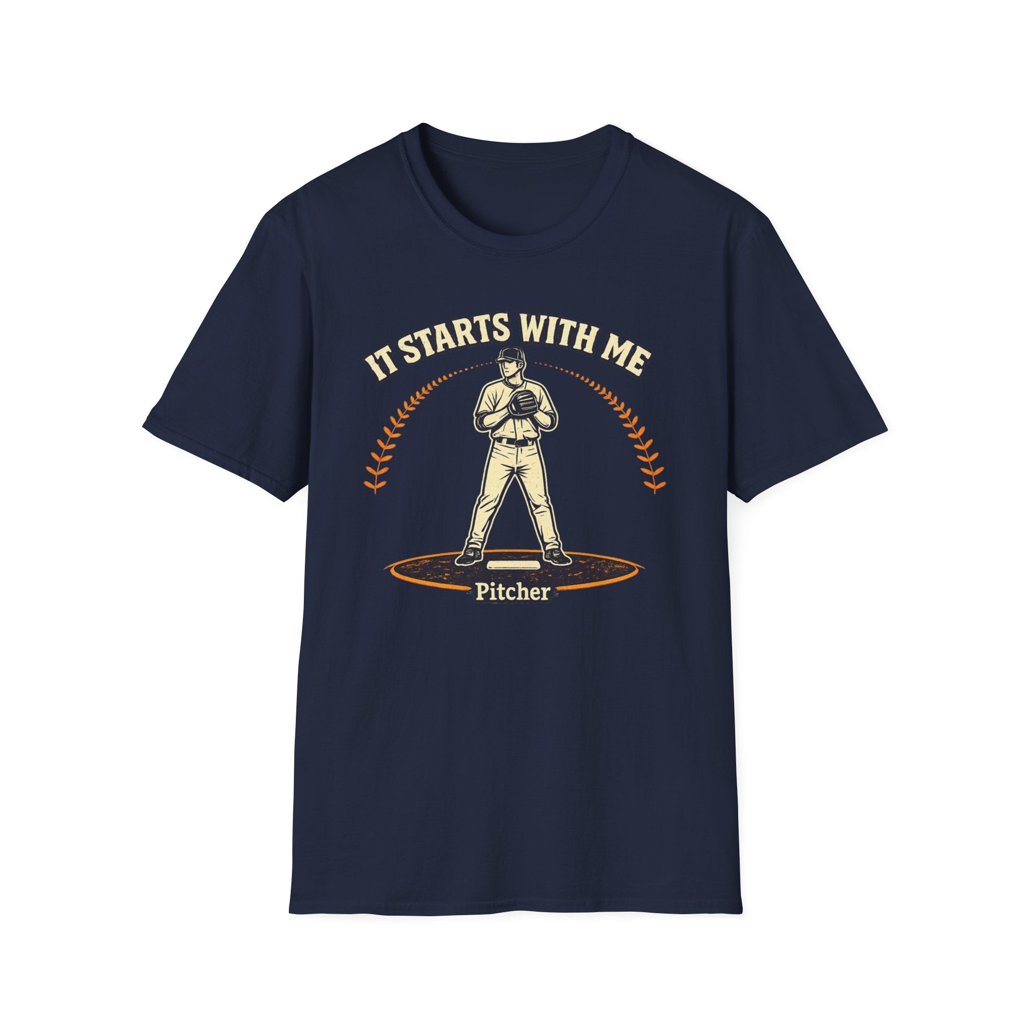 It Starts With Me Pitcher Graphic T-Shirt