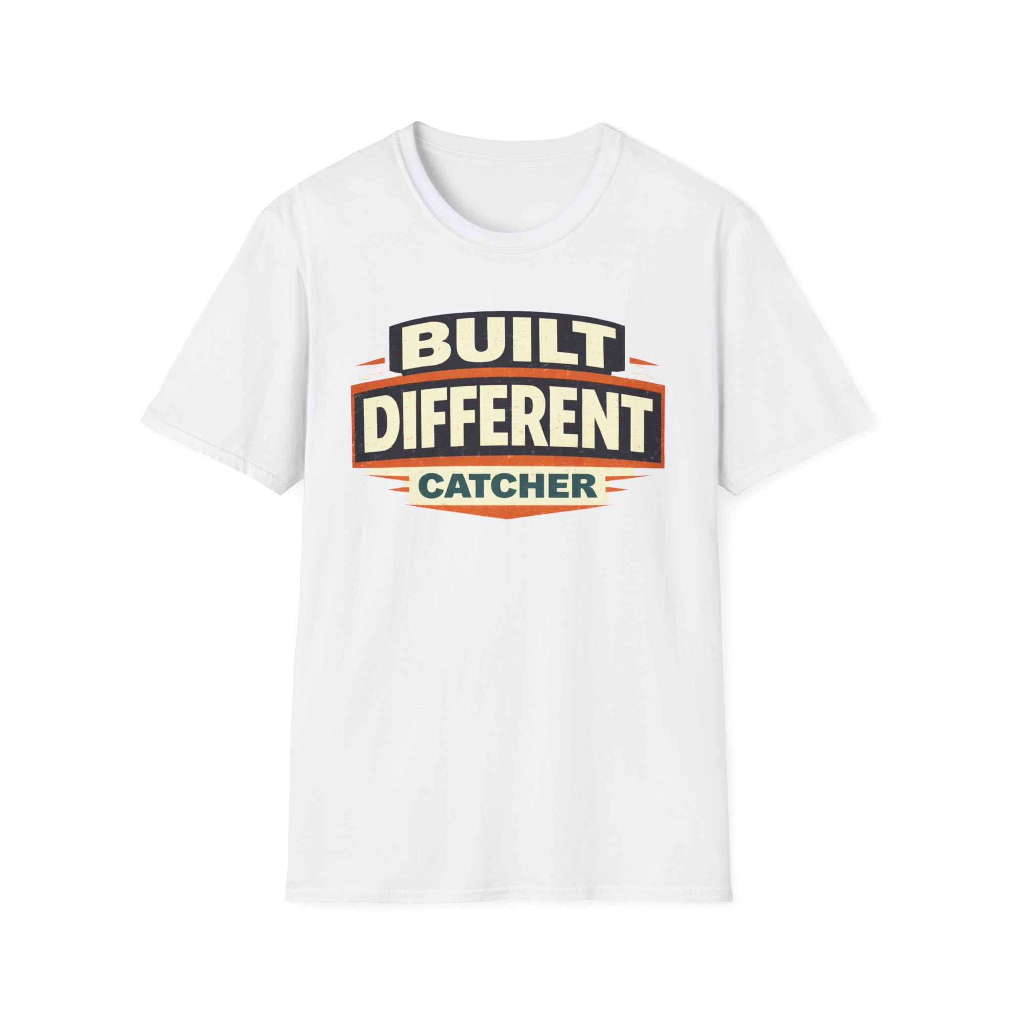 Built Different Catcher T-Shirt