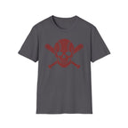 Red Skull Baseball/Softball T-Shirt