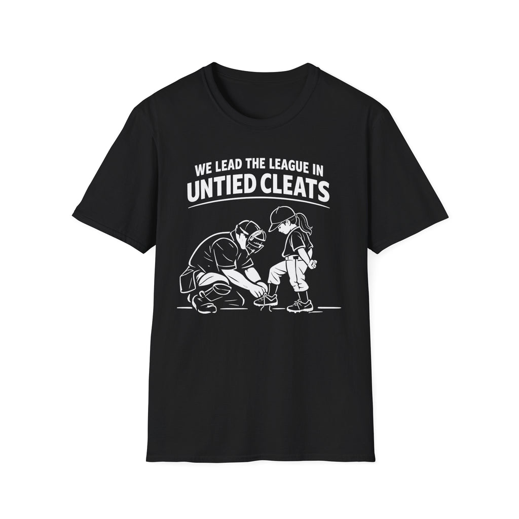 Untied Cleats Softball T-Shirt