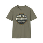 Beer First Sports Second T-Shirt