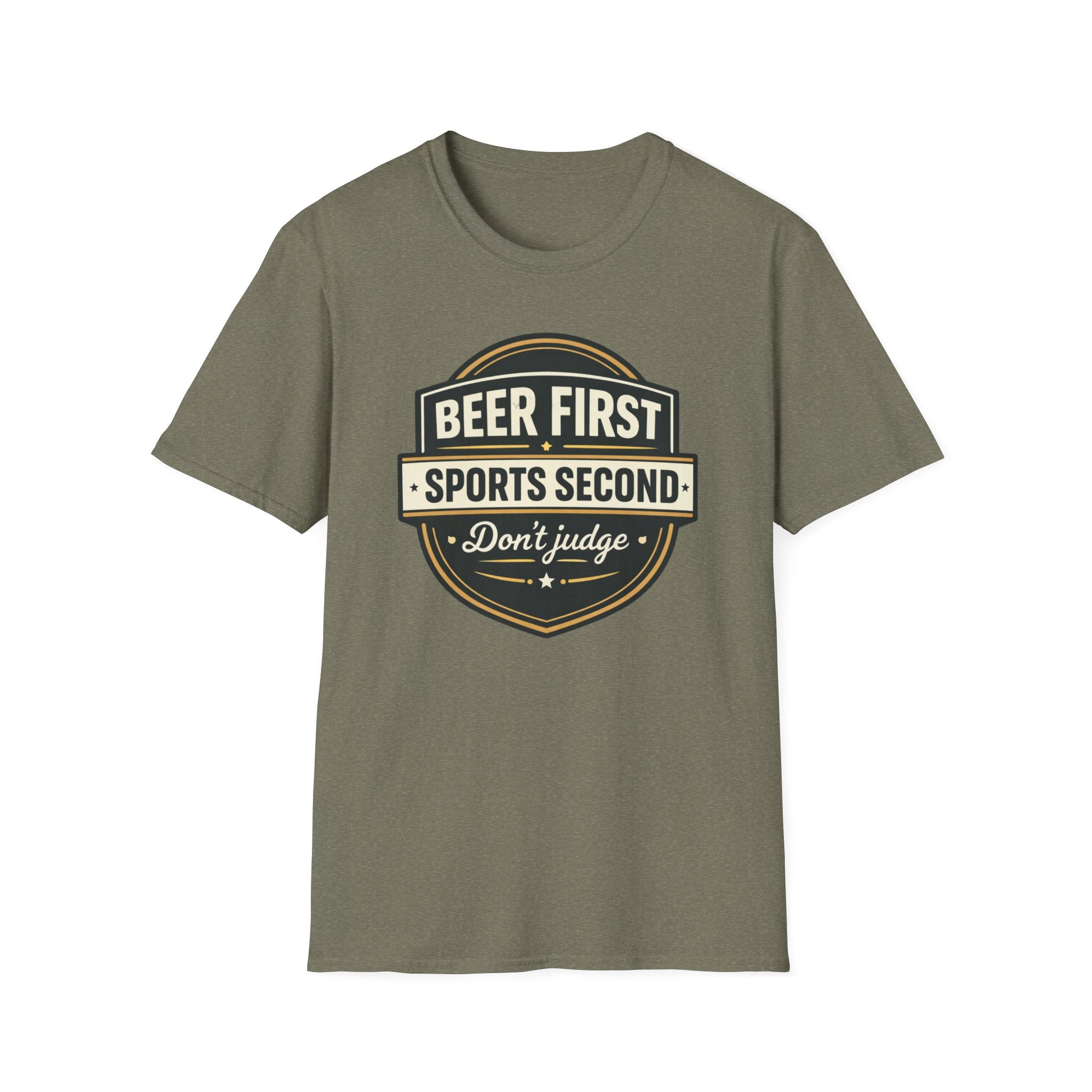 Beer First Sports Second T-Shirt