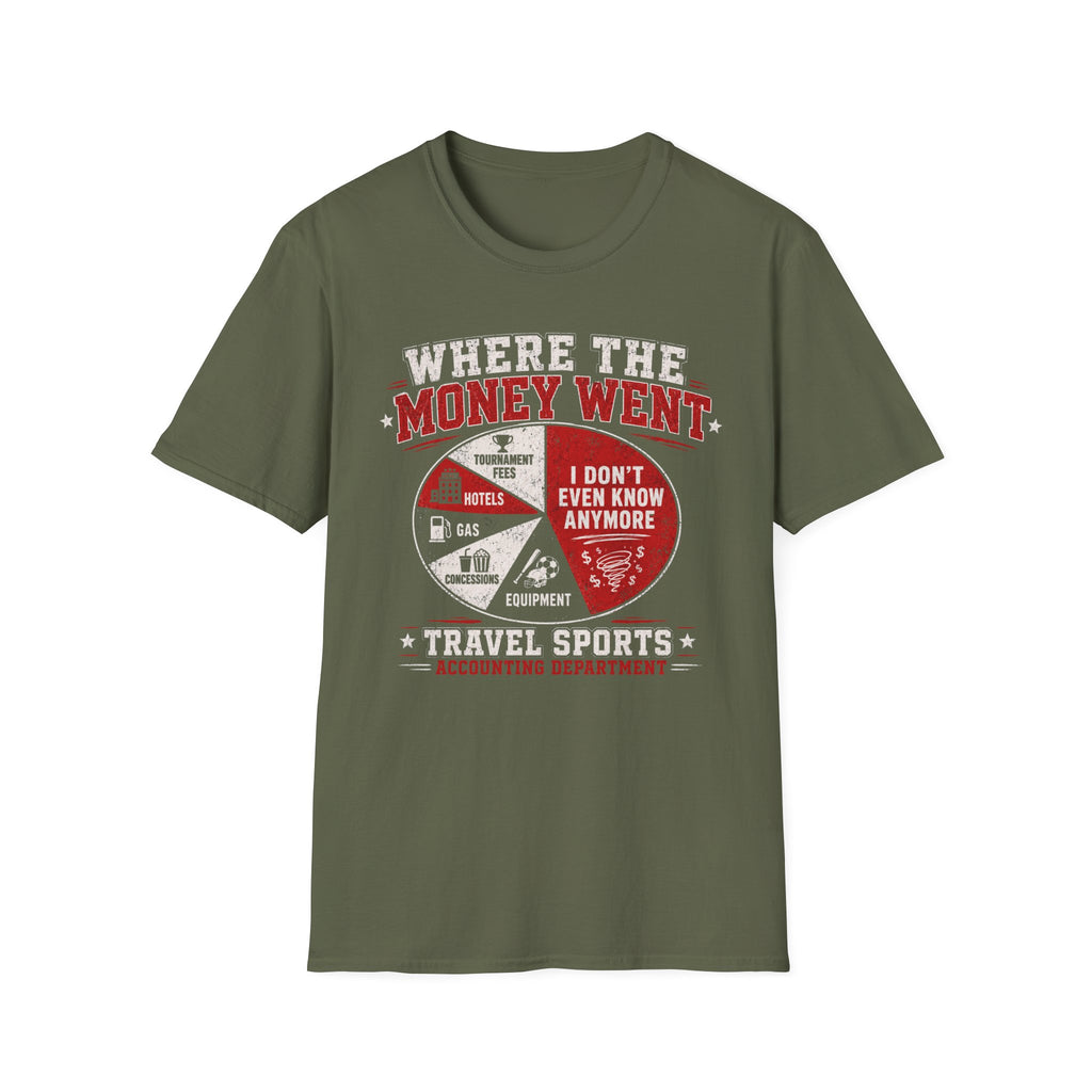Where The Money Went T-Shirt