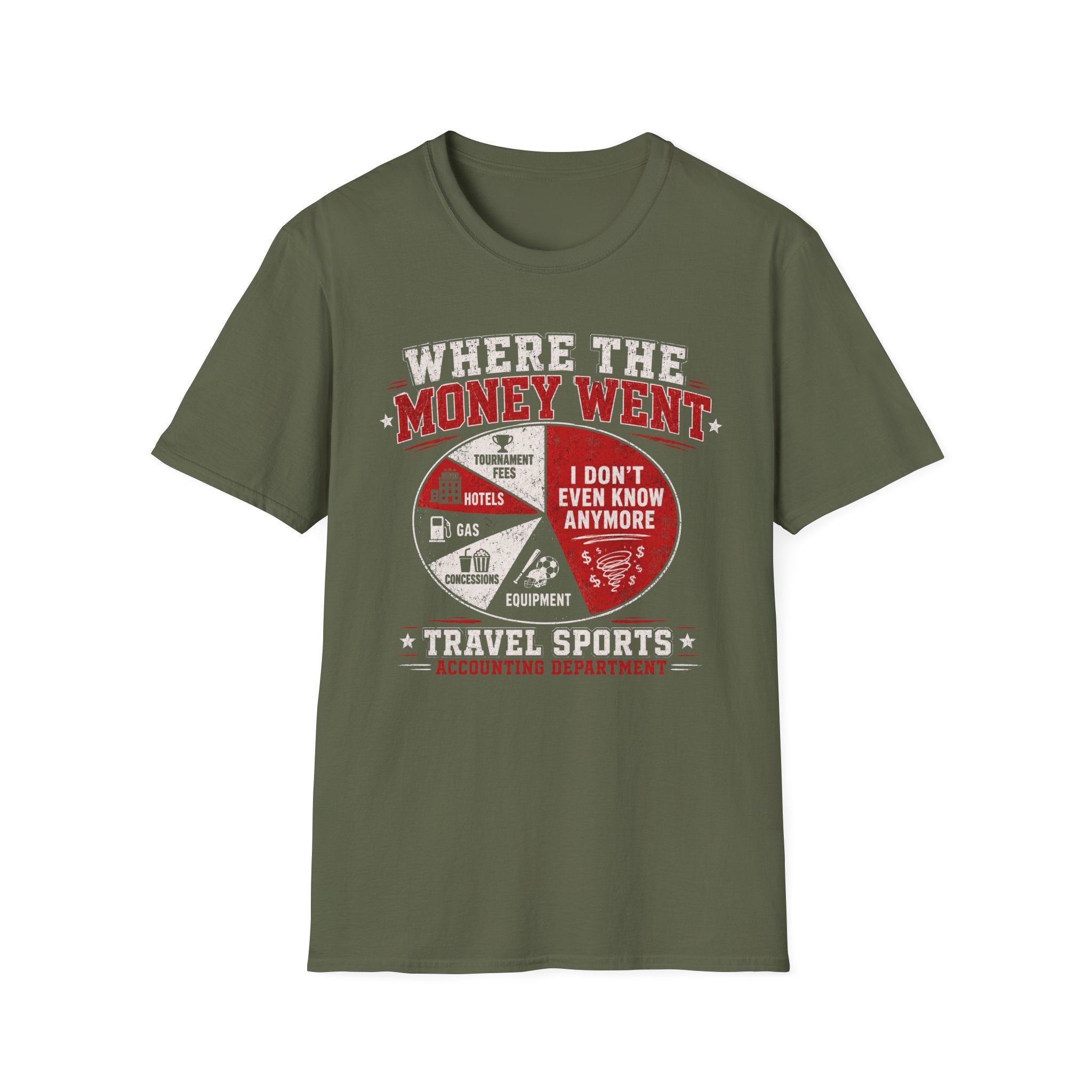 Where The Money Went T-Shirt