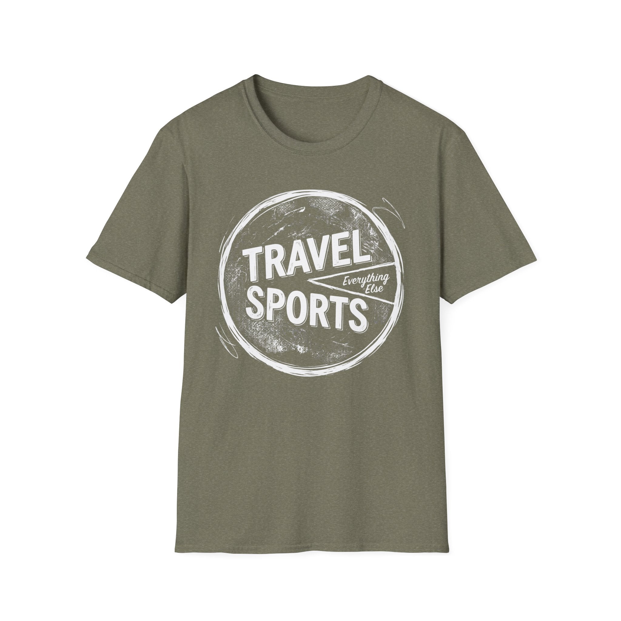 Travel Sports Pie Chart T-Shirt