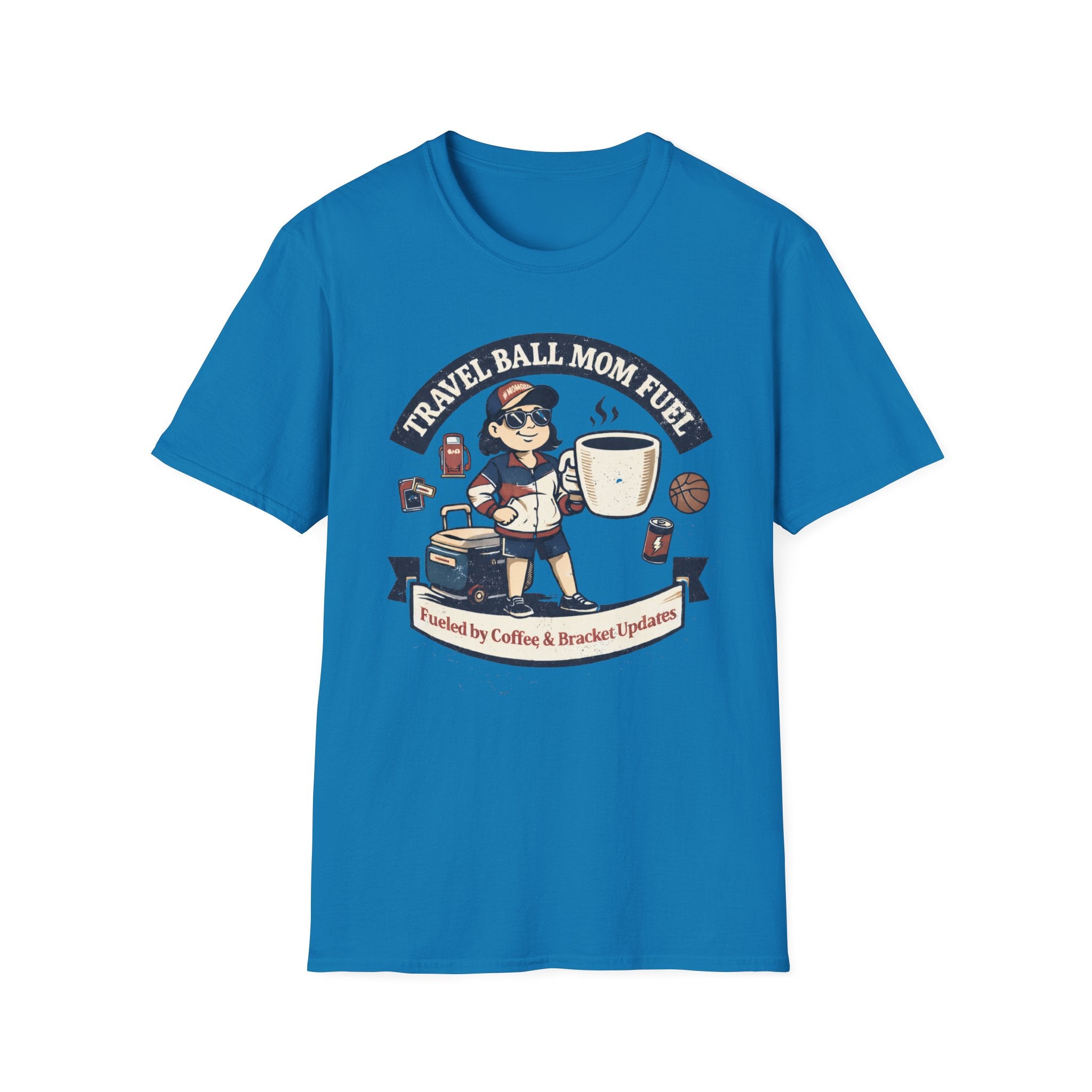 Travel Ball Mom Fuel Basketball T-Shirt