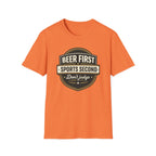 Beer First Sports Second T-Shirt