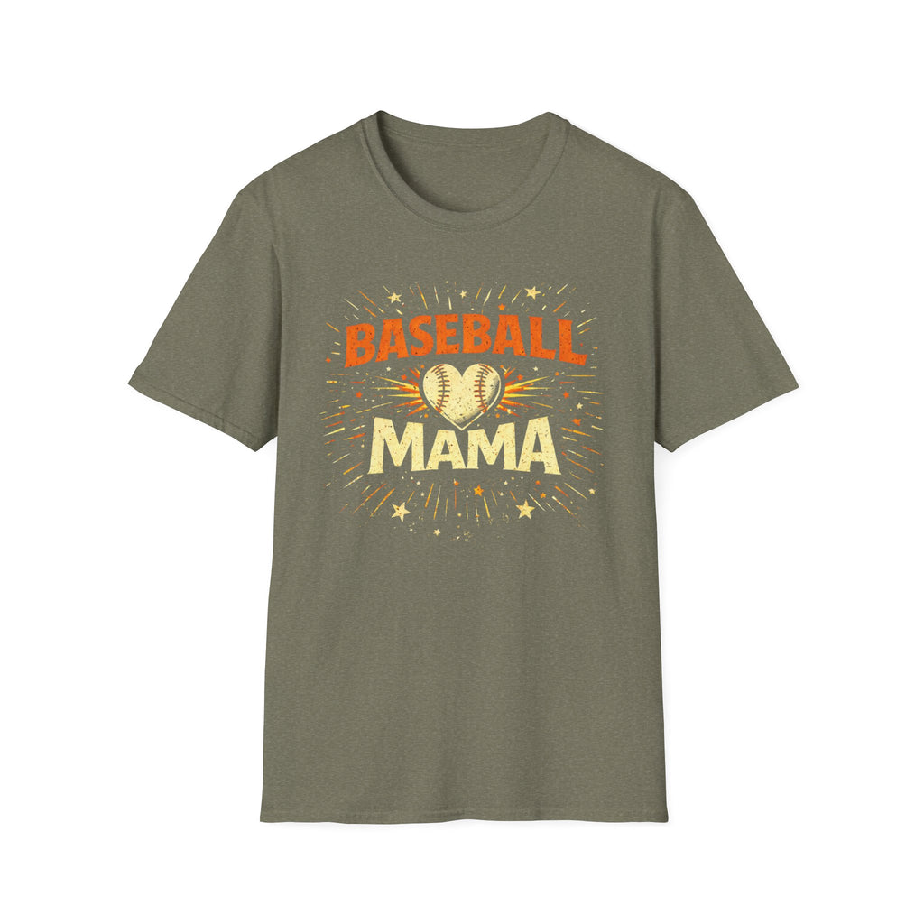 Baseball Mama Sparks Mom T-Shirt