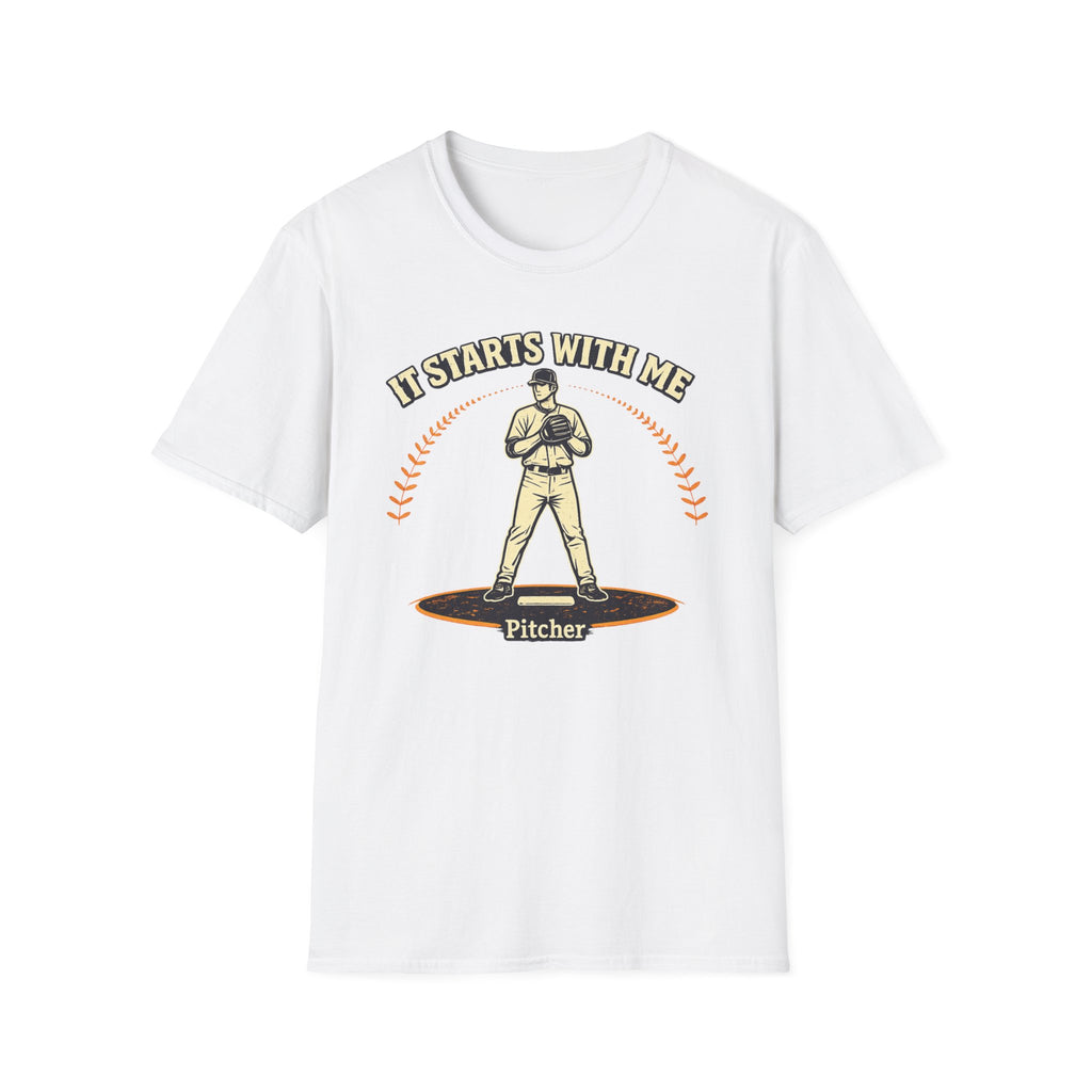 It Starts With Me Pitcher Graphic T-Shirt