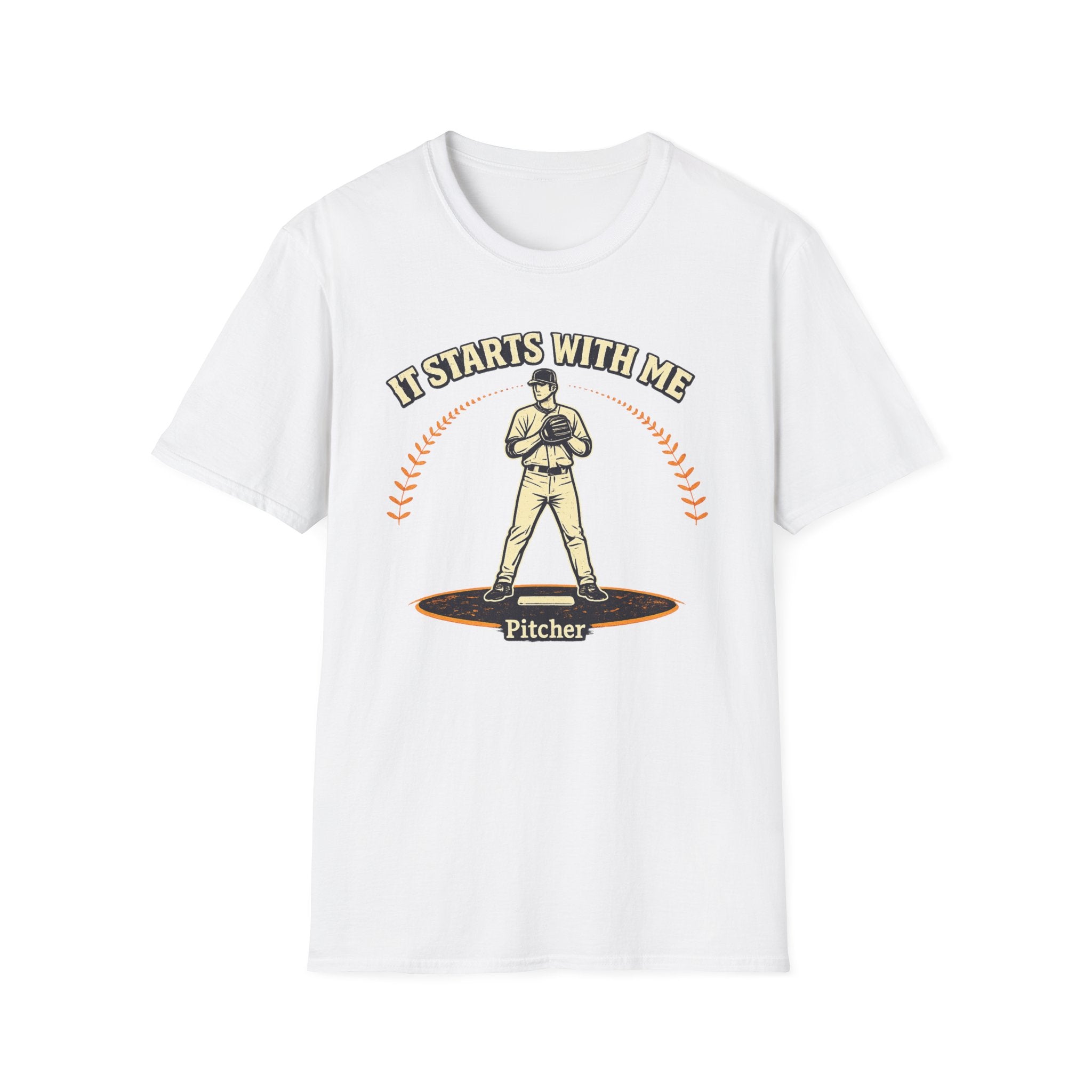 It Starts With Me Pitcher Graphic T-Shirt