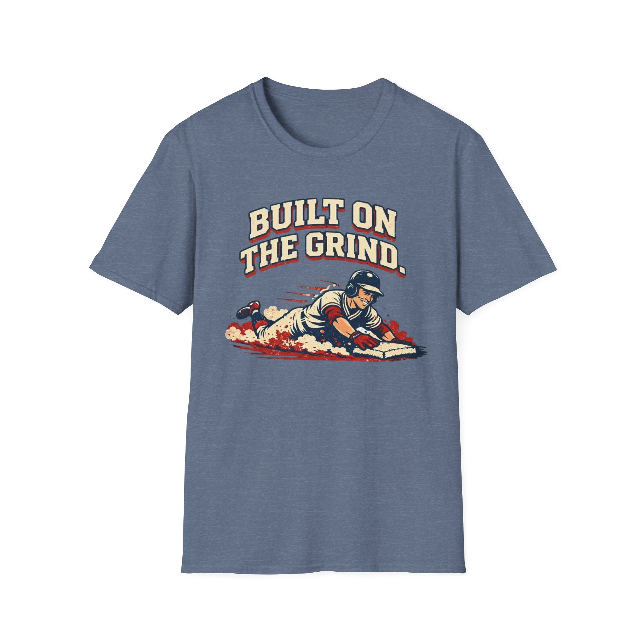Built On The Grind Baseball T-Shirt