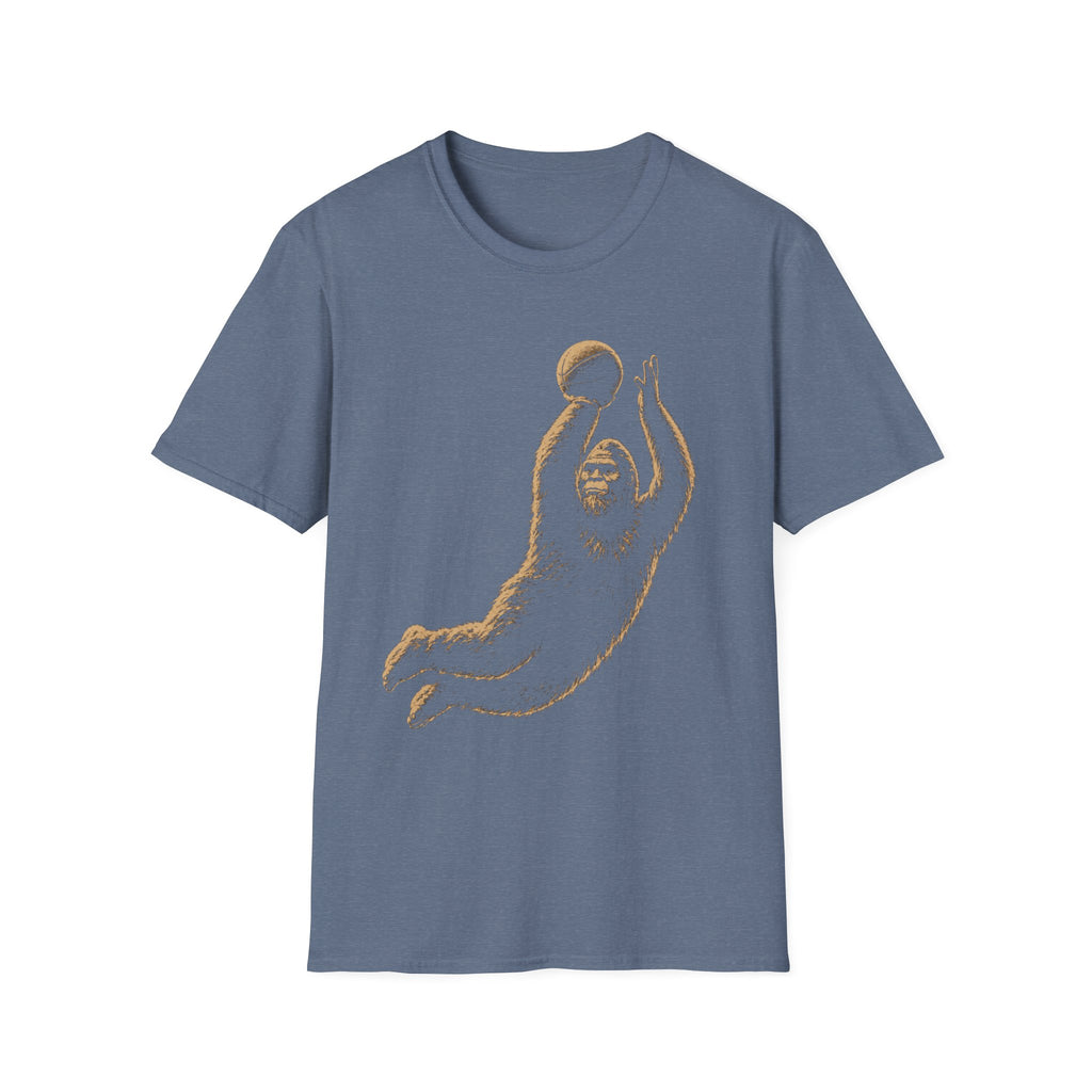 Bigfoot Basketball Meme T-Shirt