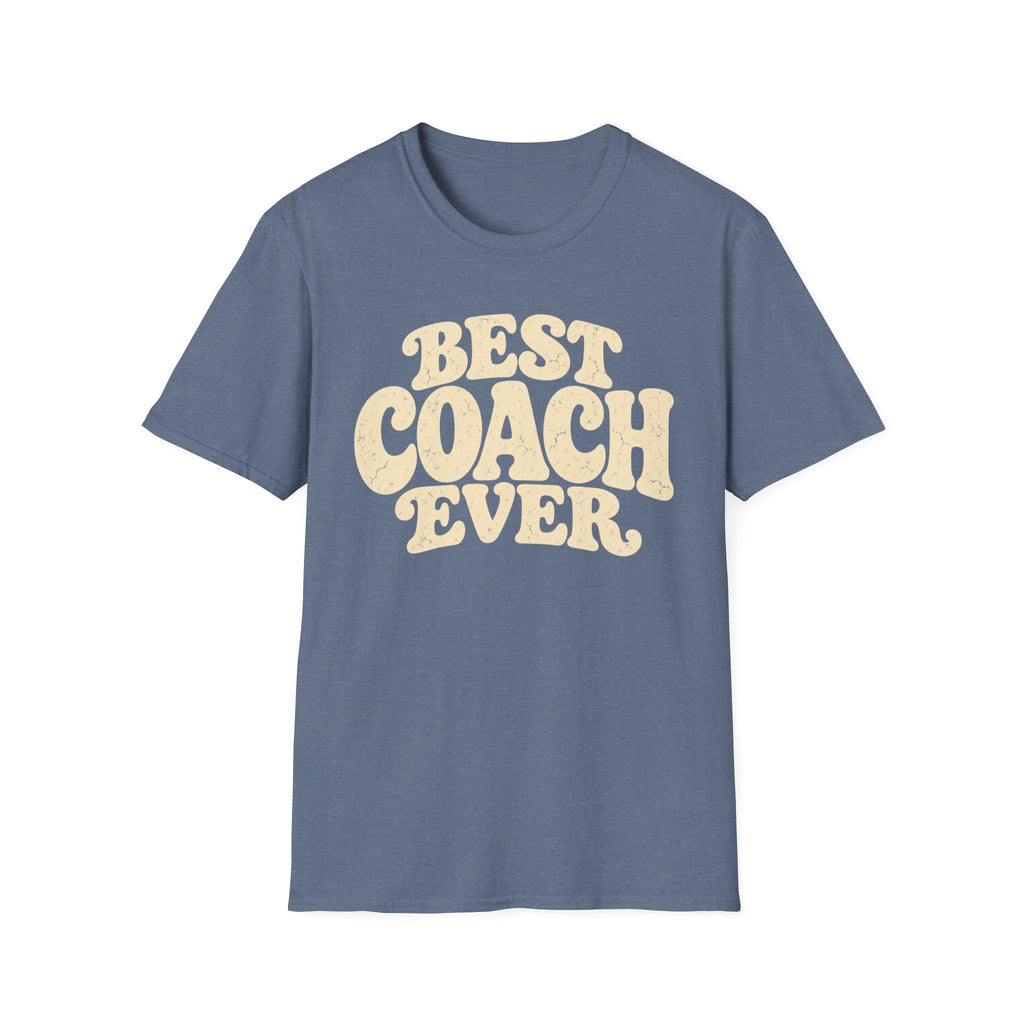 Best Coach Ever Retro T-Shirt