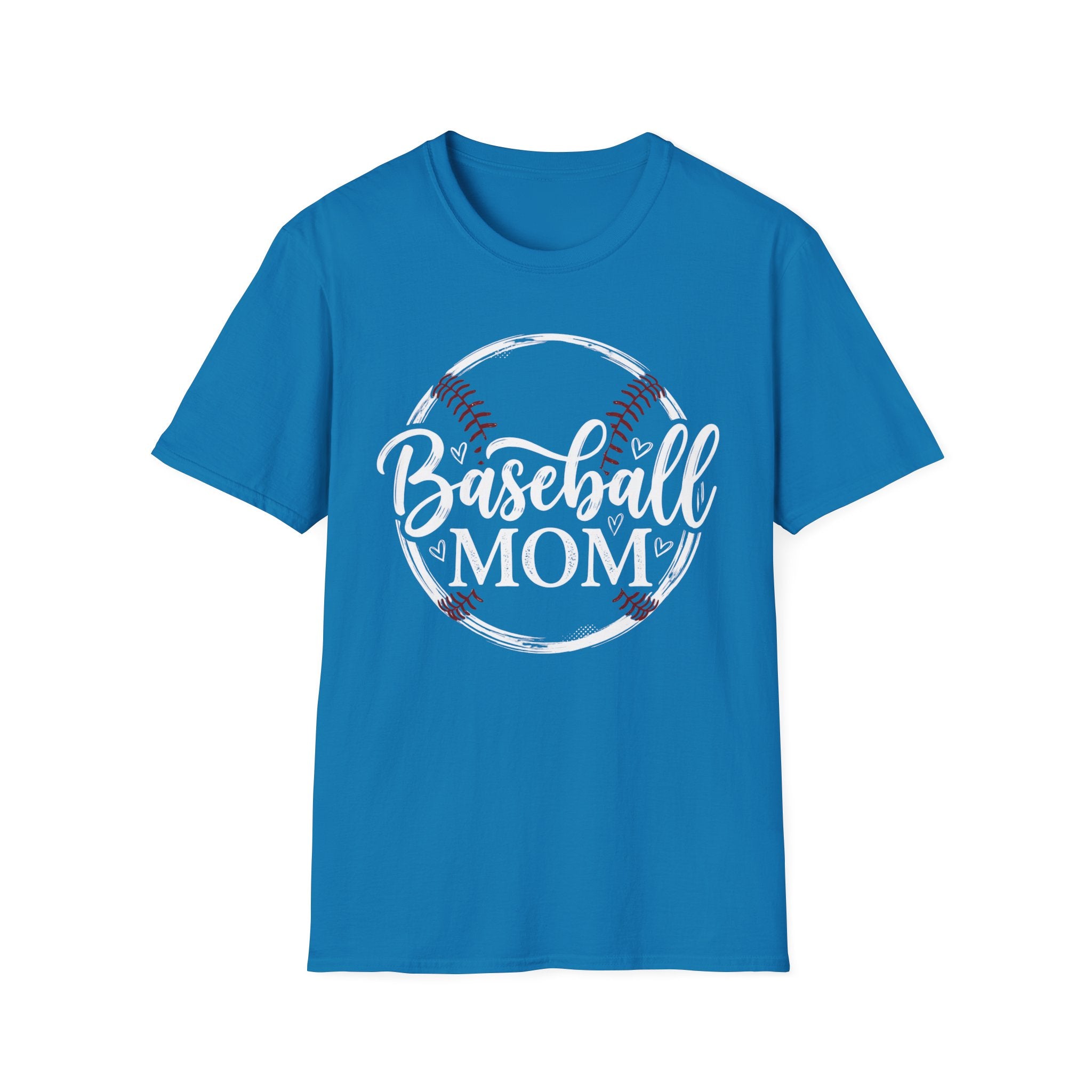 Baseball Mom Hearts T-Shirt