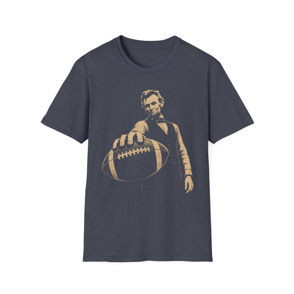 Abe Lincoln Football T-Shirt